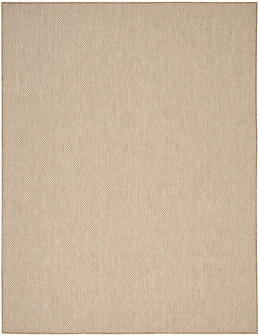 Nourison Courtyard 10' x 14' Jute Ivory Modern Rug