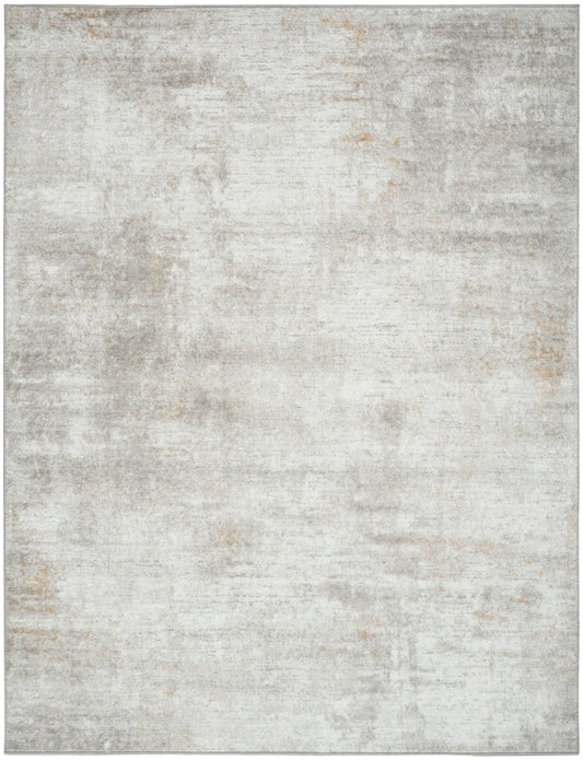 Nourison Dekor 5'3" x 7' Grey Modern Indoor Rug