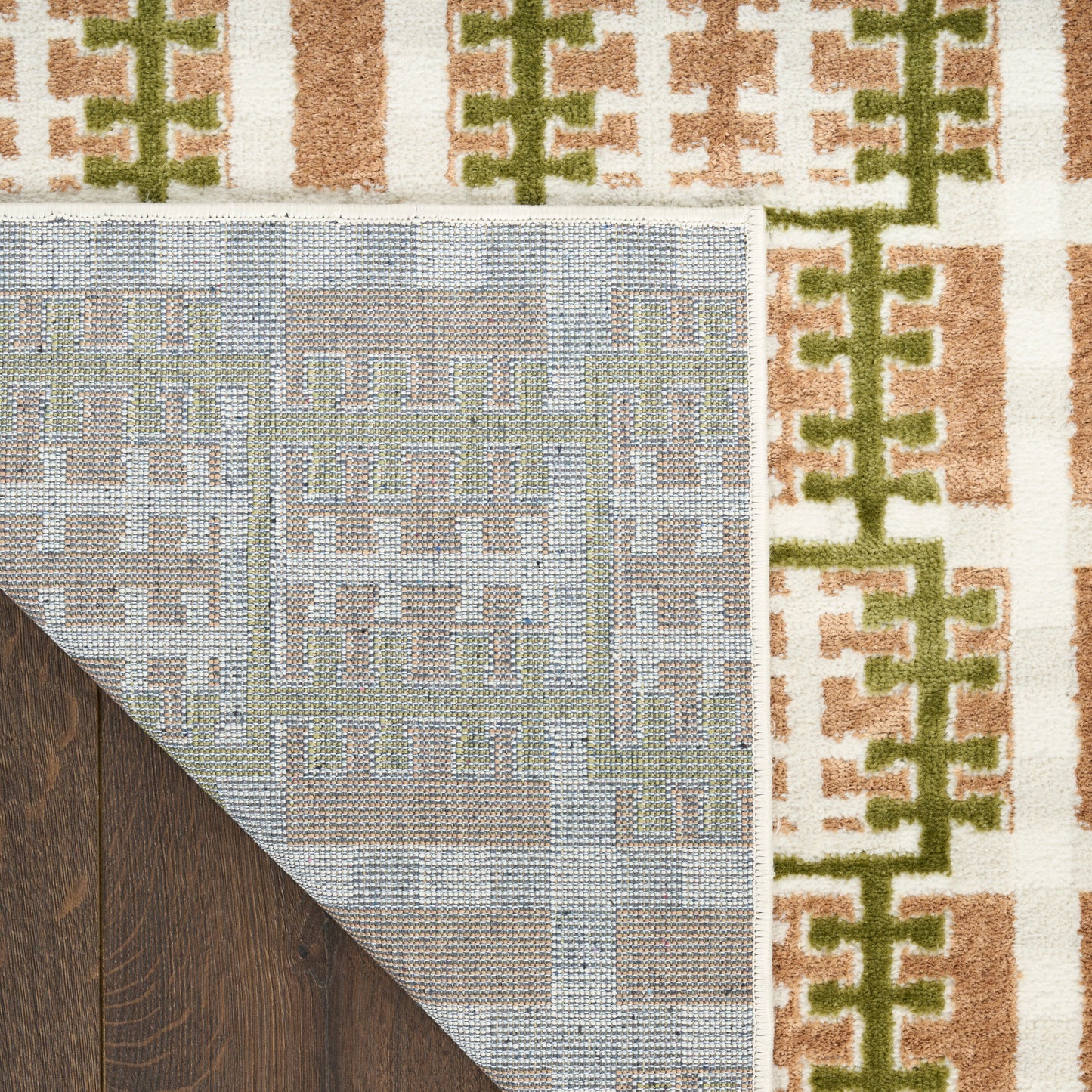 Nourison Nordic 5' x 7' Multicolor Modern Indoor Rug