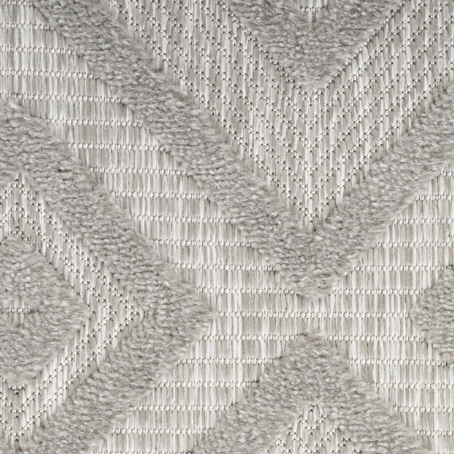 Nourison Versatile 9' x 12' Silver Grey Modern Rug