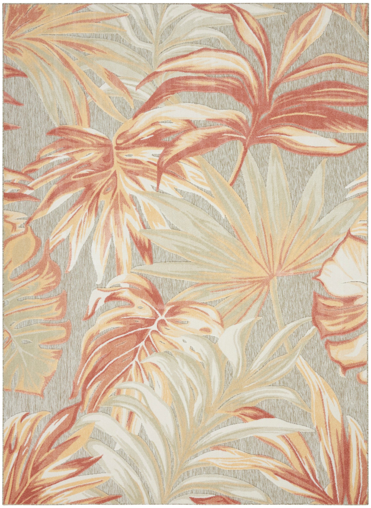 Nourison Aloha 9' x 12' Sage Rose Modern Rug