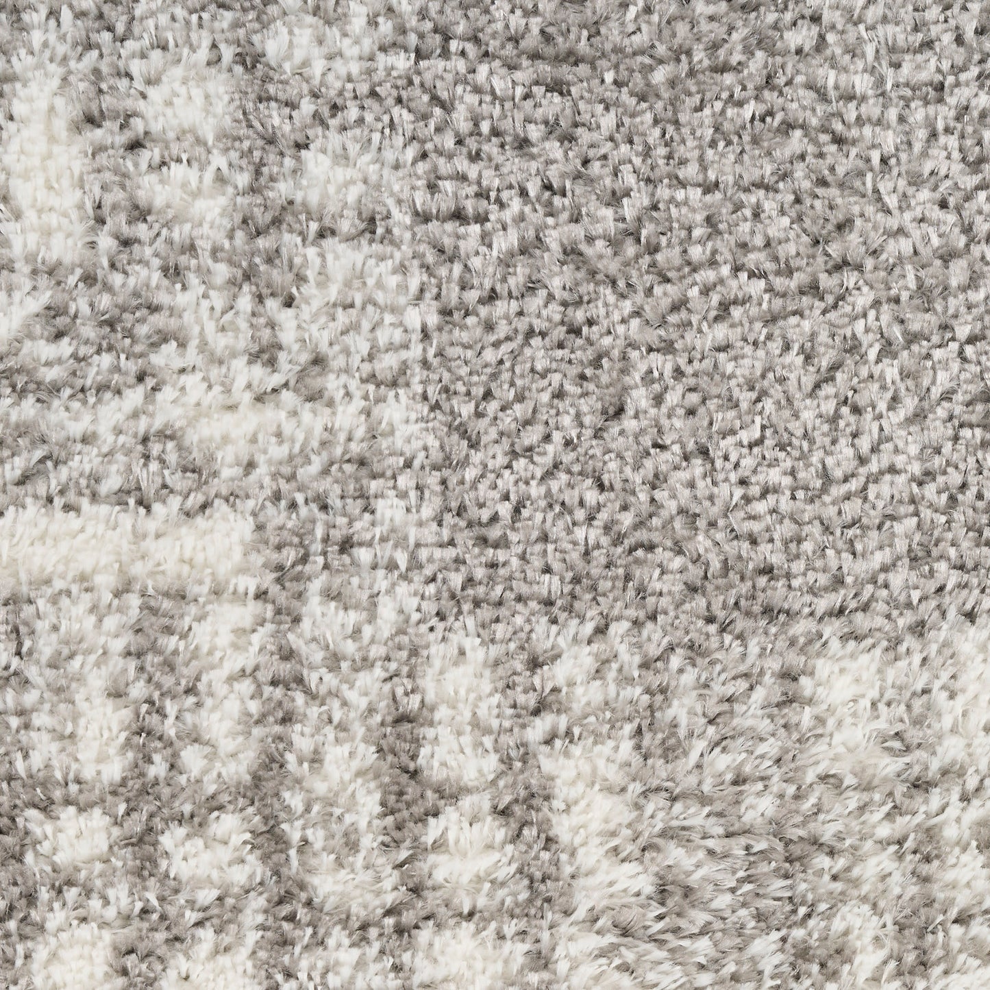 Nourison Pacific Shag 7'10" x 9'10" Grey Shag Indoor Rug