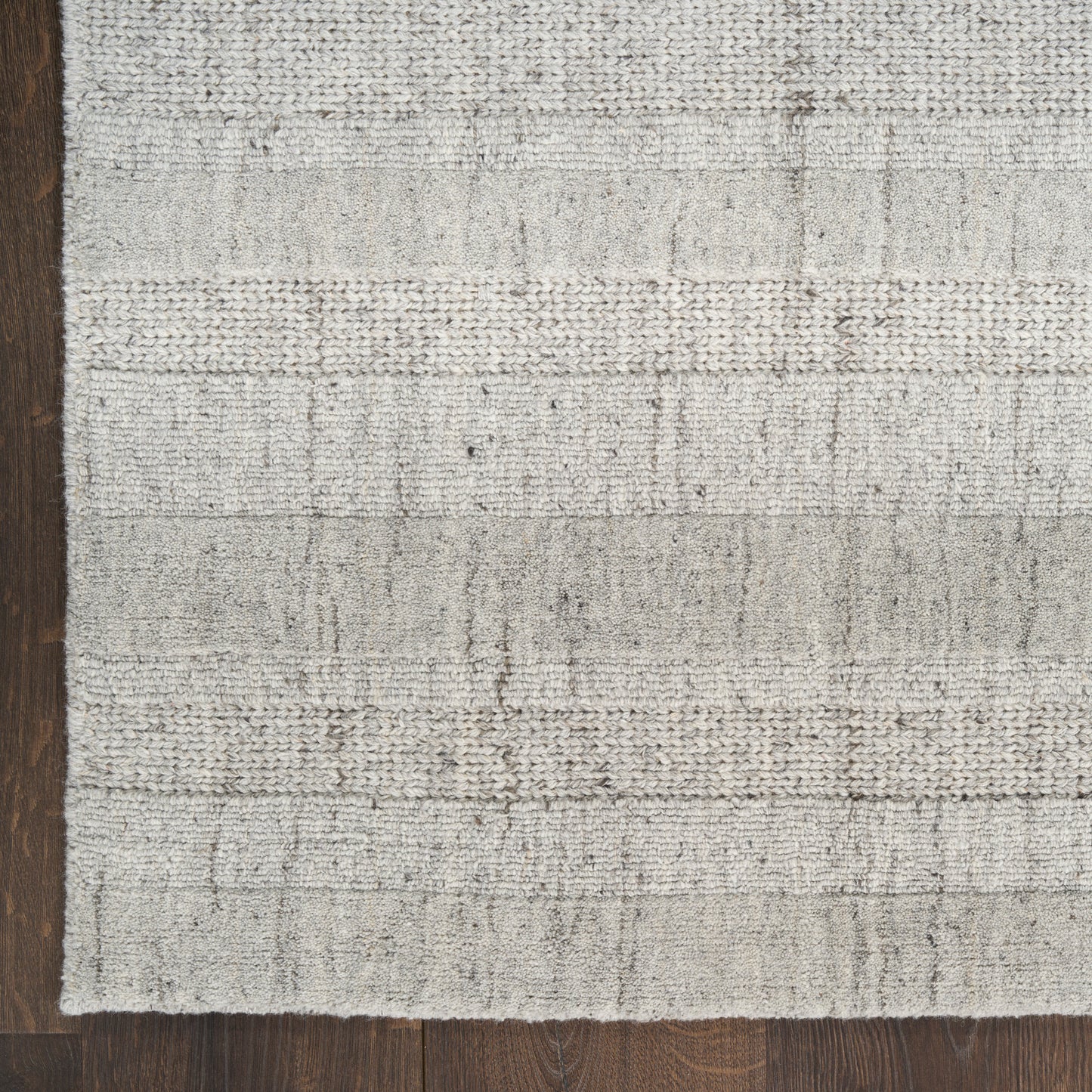 DKNY Pure Multi Weave 2'3" x 10' Grey Contemporary Indoor Rug