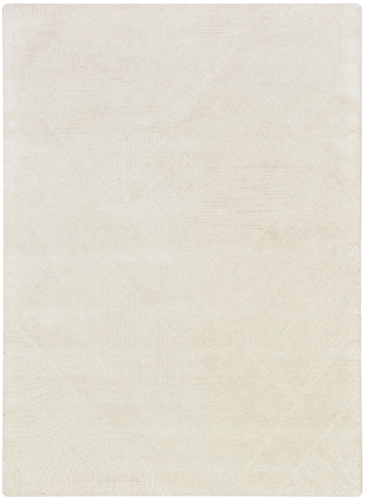DKNY Pure Patterns 3'9" x 5'9" Ivory Modern Indoor Rug
