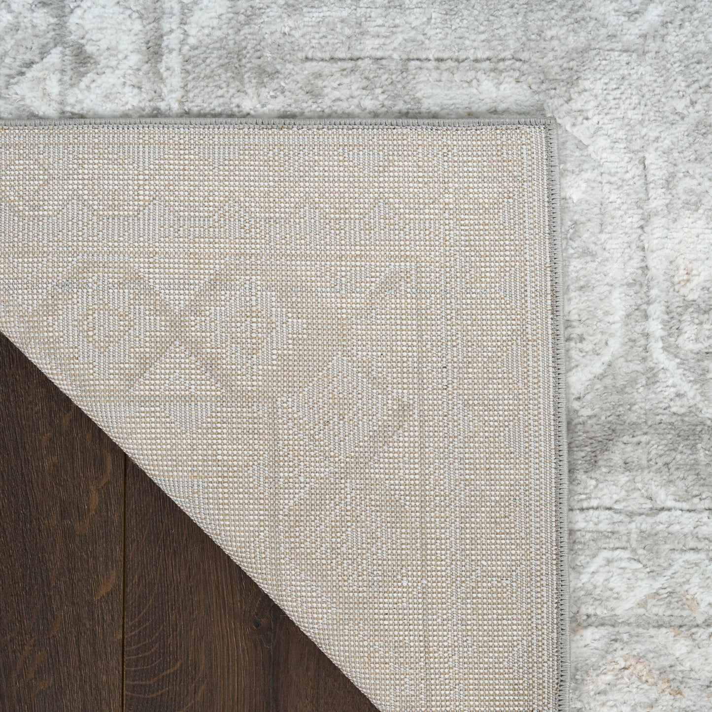 Nourison Dekor 5'3" x 7' Grey Vintage Indoor Rug