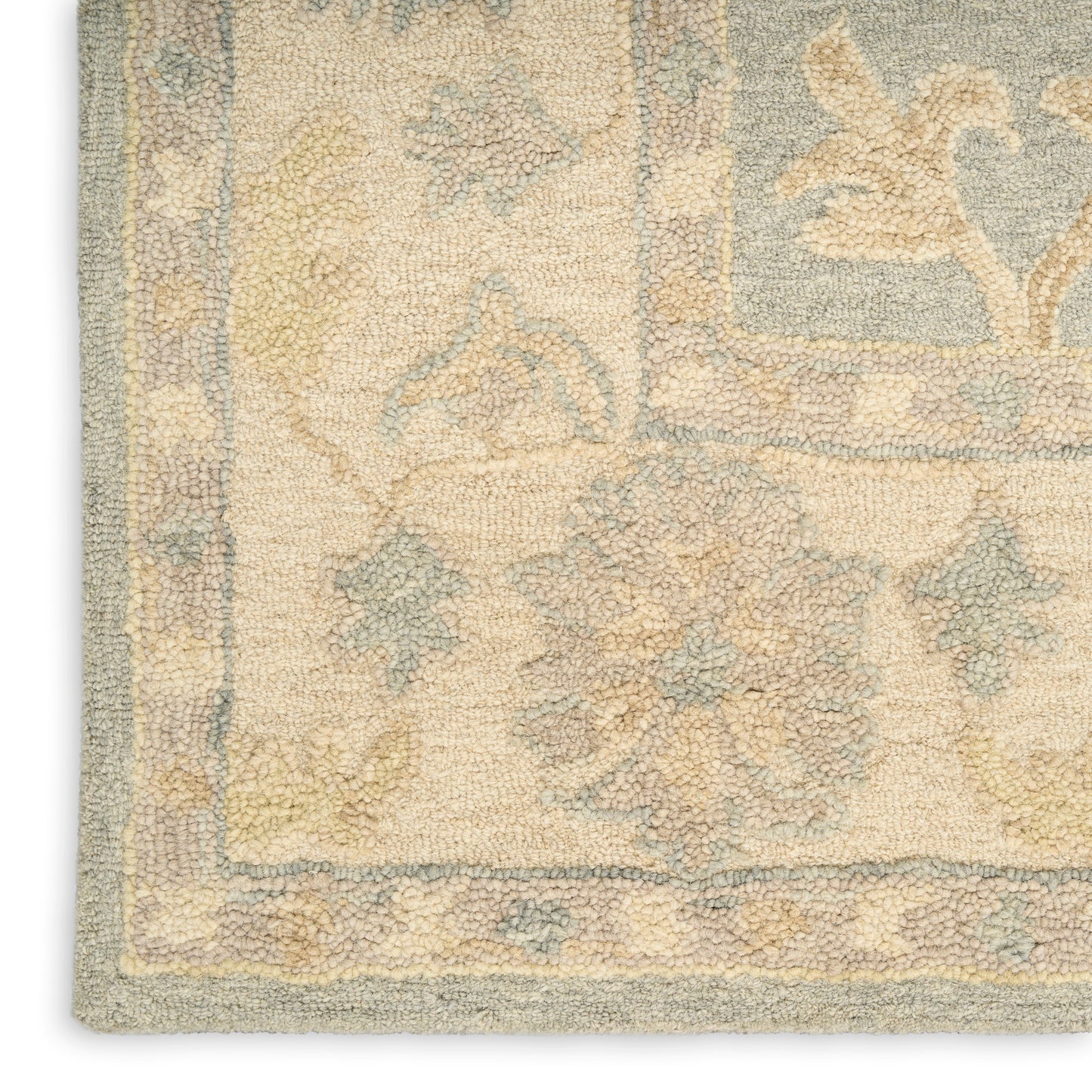 Nourison Maison 5'9" x 8'9" Blue Ivory Vintage Indoor Rug