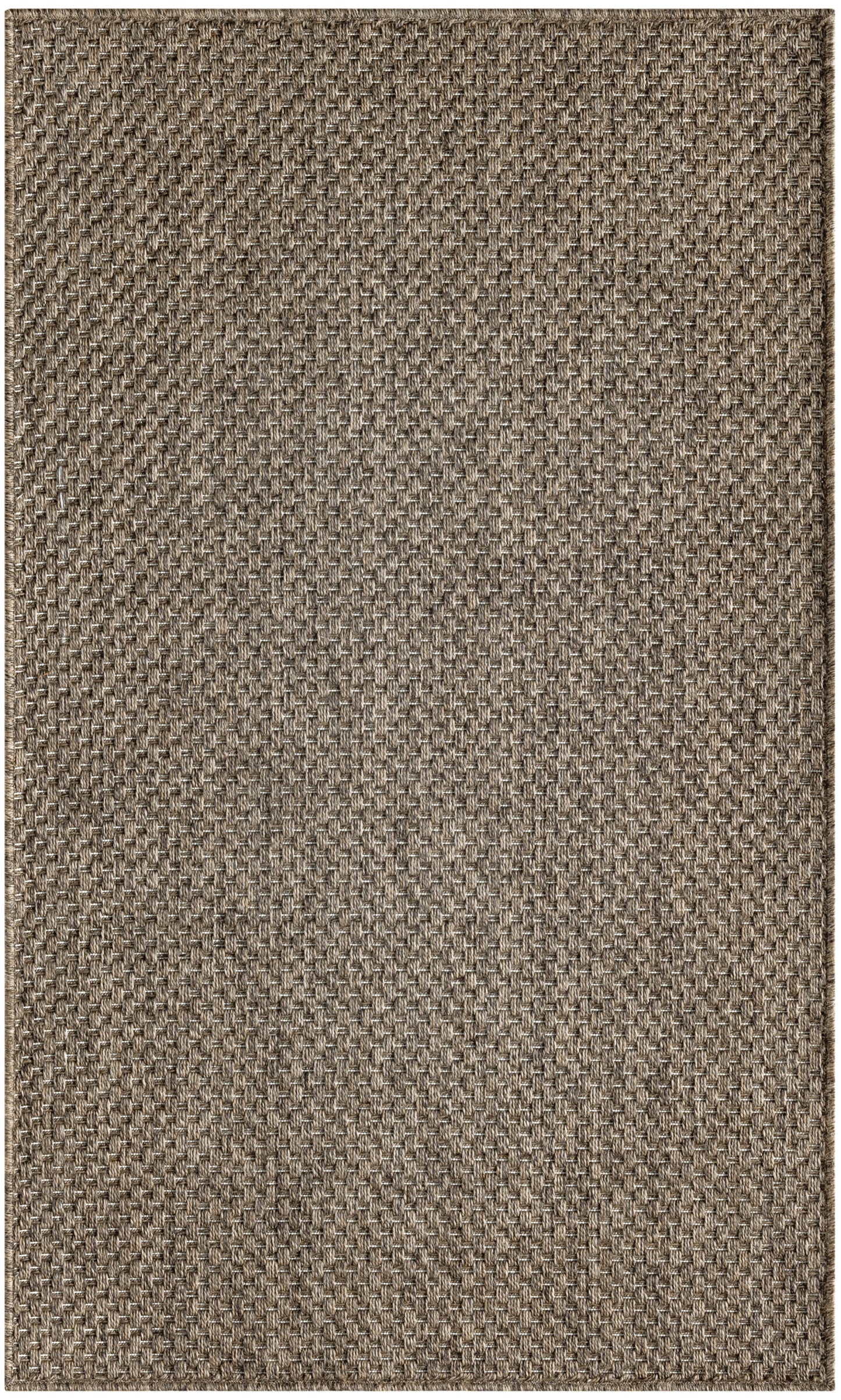 Nourison Tulum 3' x 5' Brown Outdoor Rug