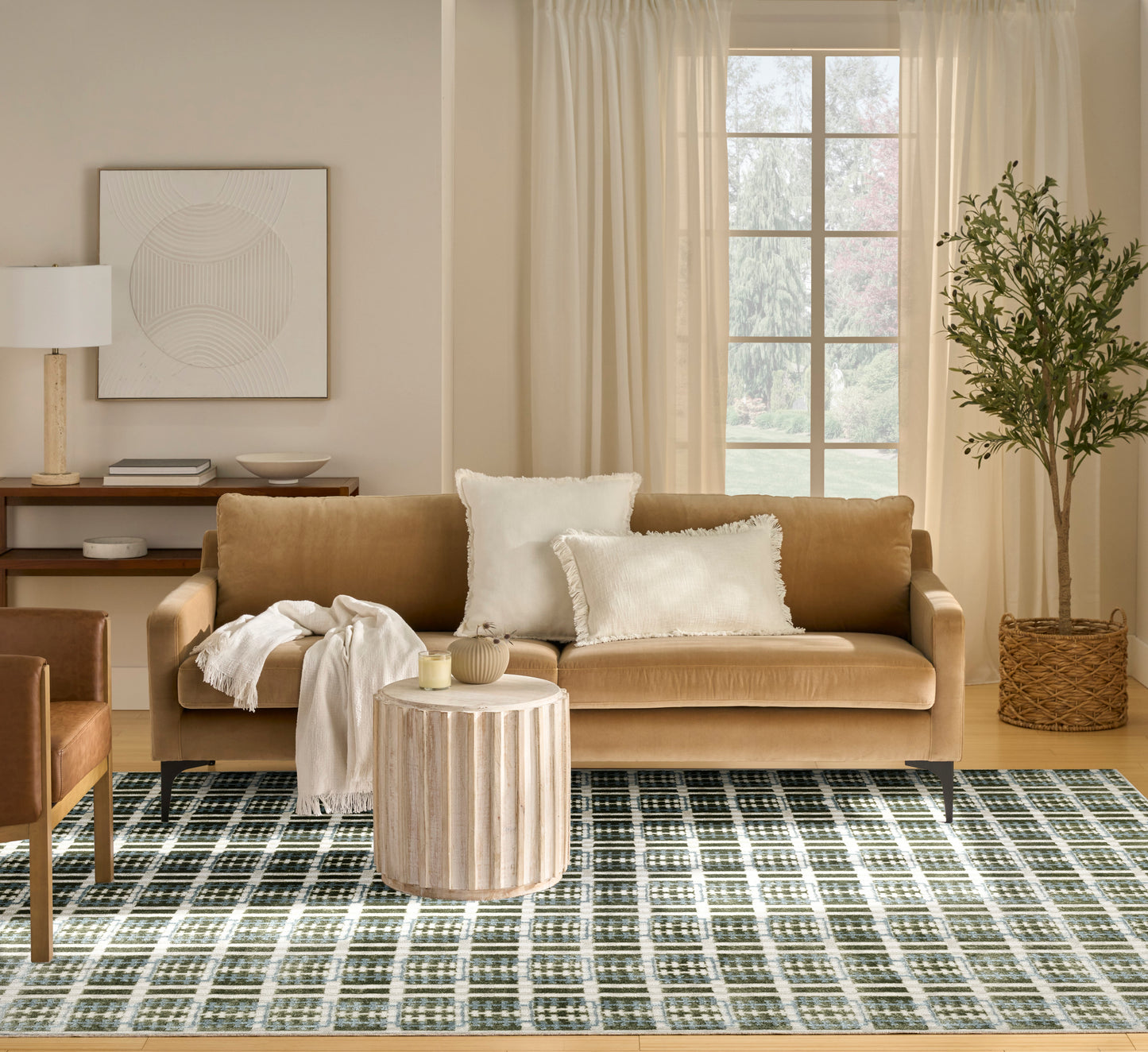 Nourison Nordic 8' x 10' Blue Green Modern Indoor Rug