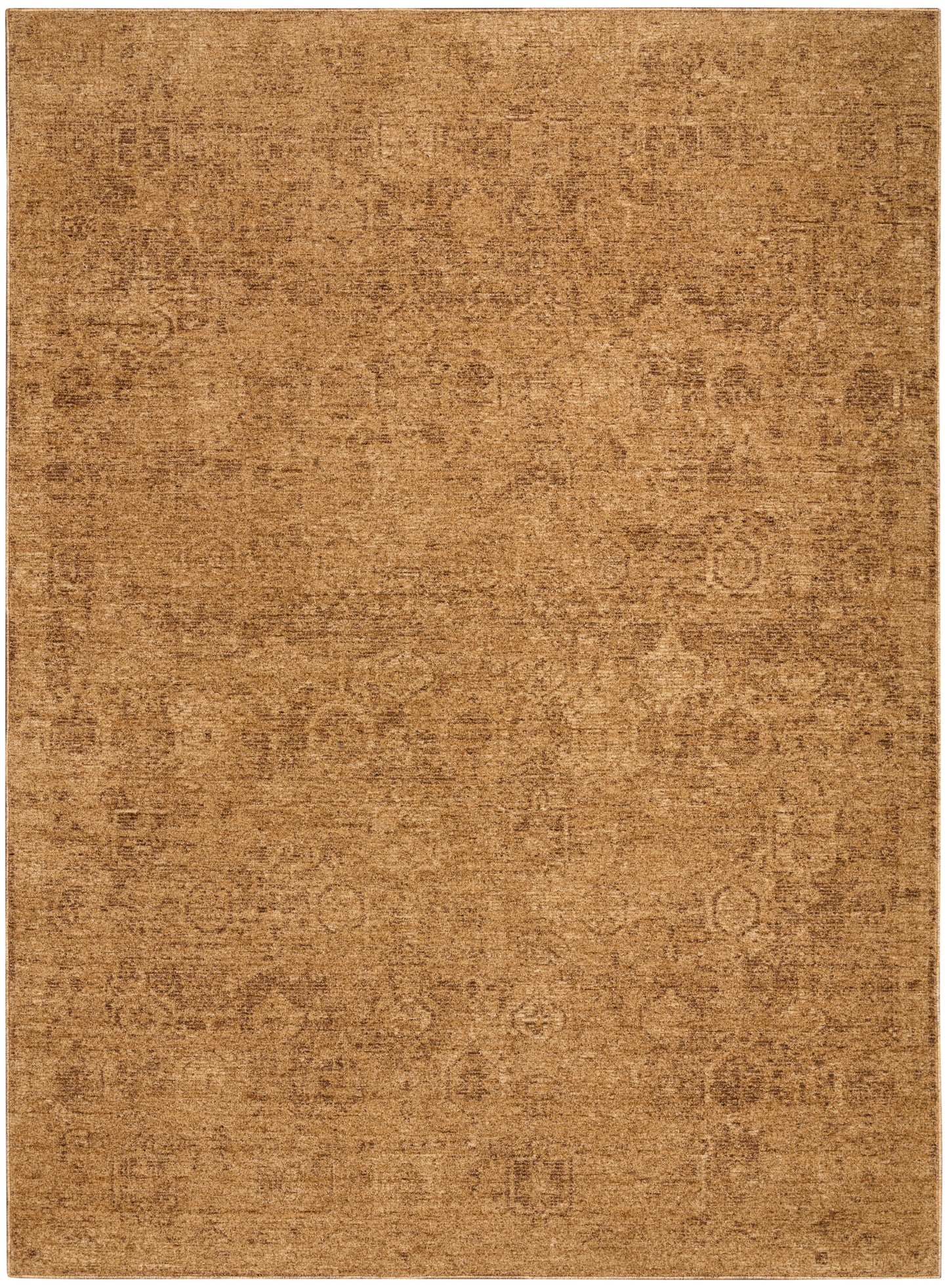 DKNY Pure Shades 5'3" x 7'8" Latte Vintage Indoor Rug