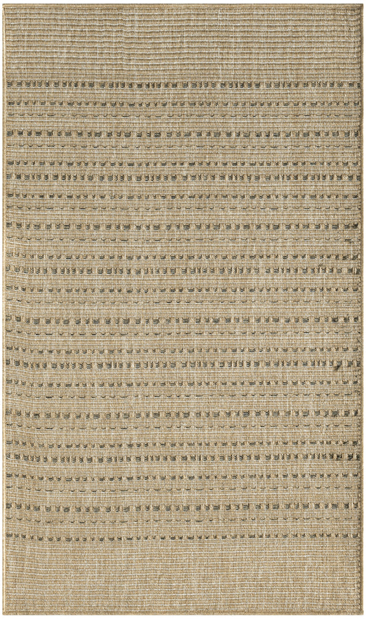 Nourison Tulum 2' x 3' Taupe Outdoor Rug