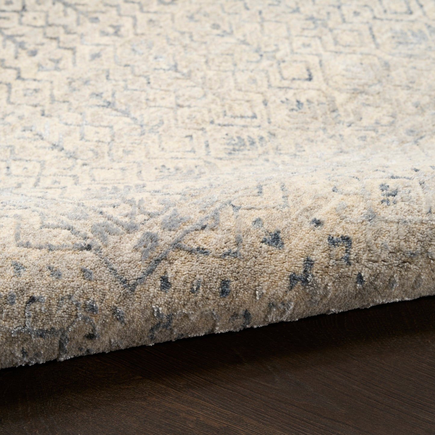 Nourison Sultana 9' x 12' Ivory Blue Vintage Indoor Rug