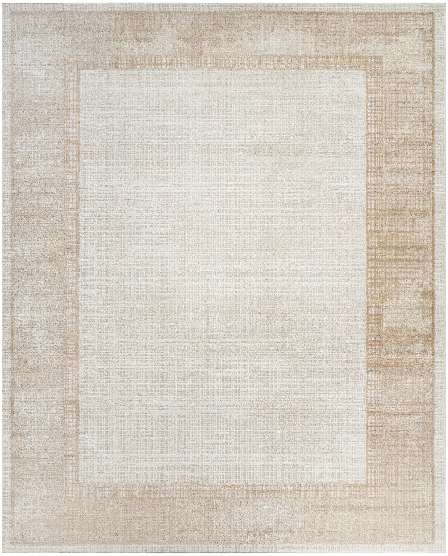Nourison Dekor 7'10" x 9'10" Ivory Beige Modern Indoor Rug
