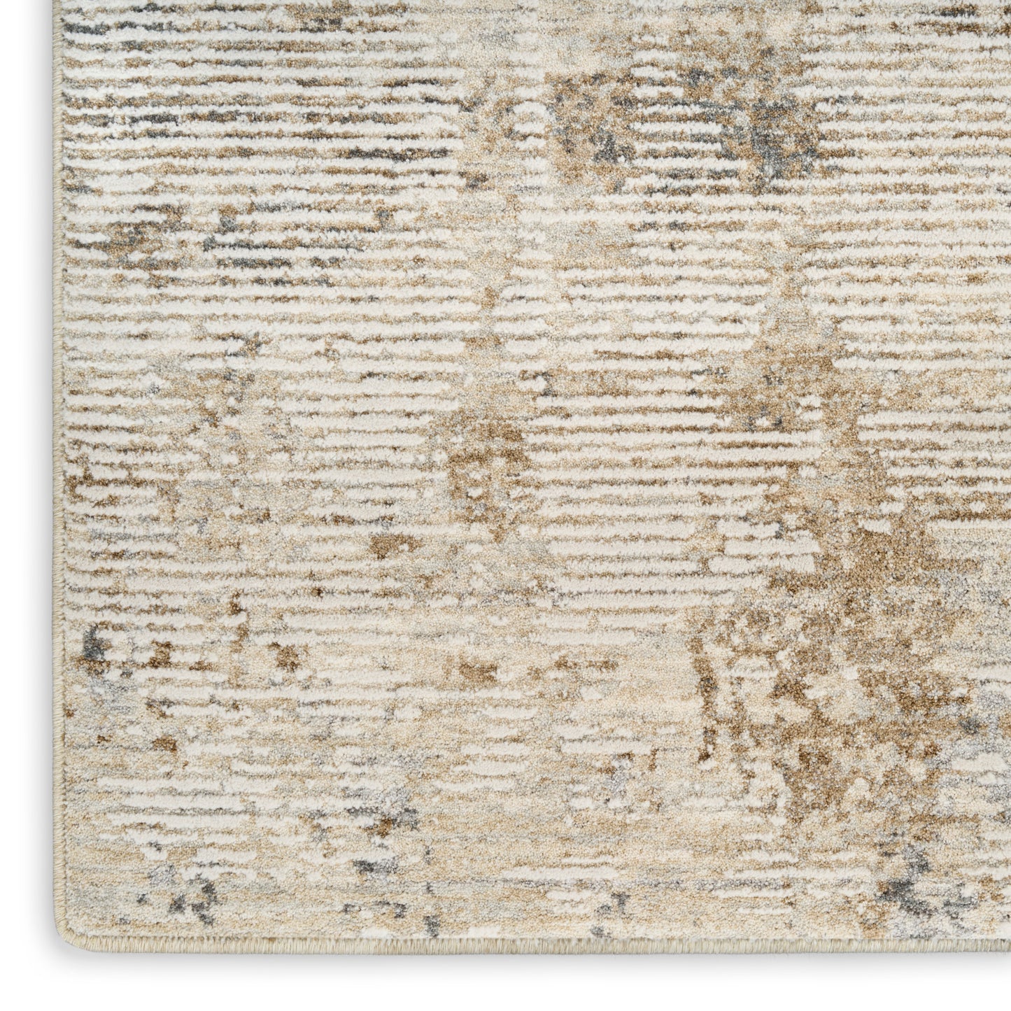 Calvin Klein CK078 Summit 2'2" x 10' Natural Grey Modern Indoor Rug