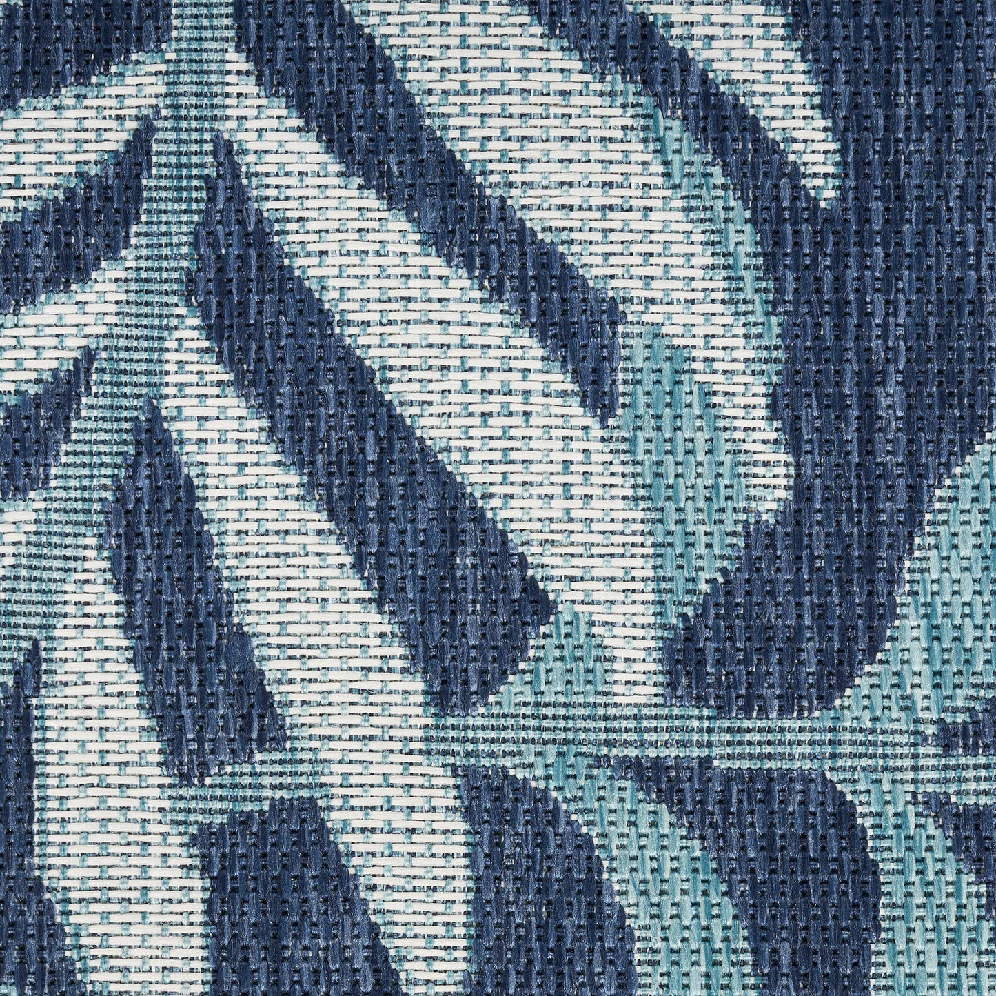 Nourison Garden Oasis 10' x 14' Navy Tropical Rug