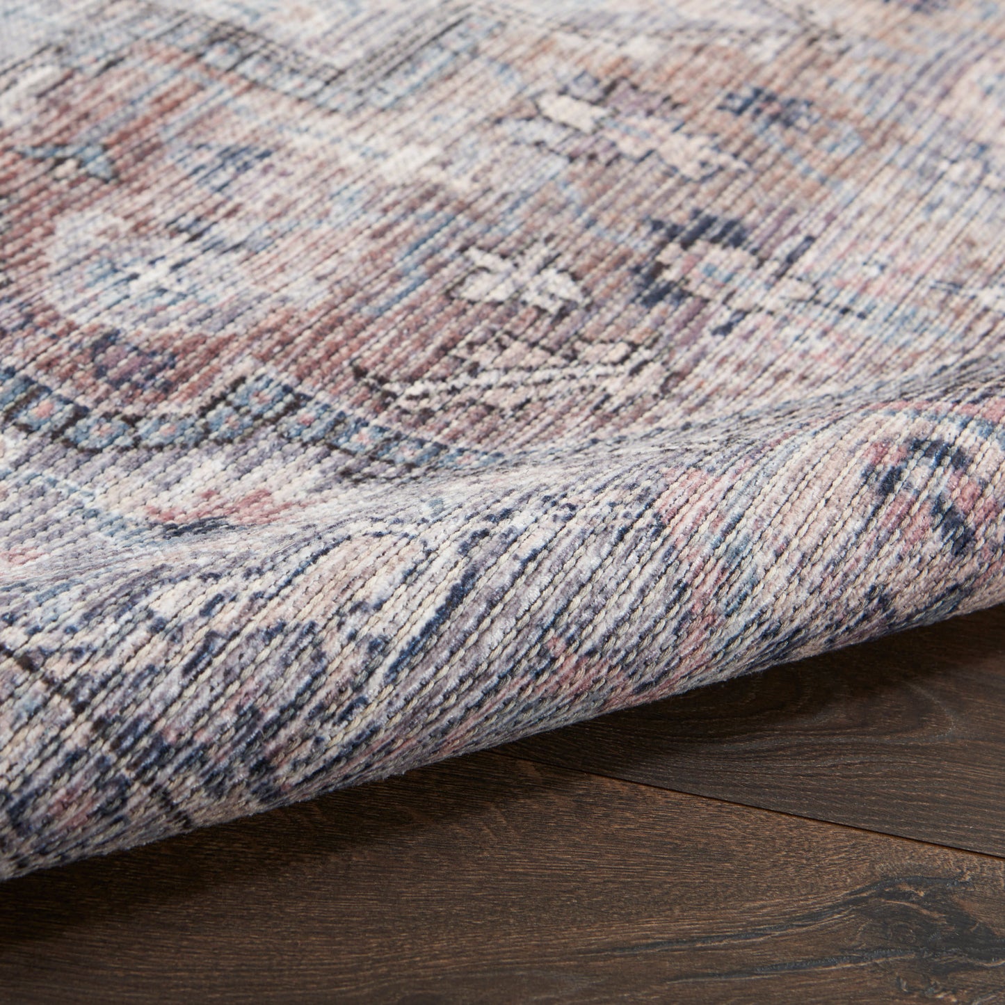 Nourison New Concept Washables 2' x 3'9" Grey Vintage Indoor Rug