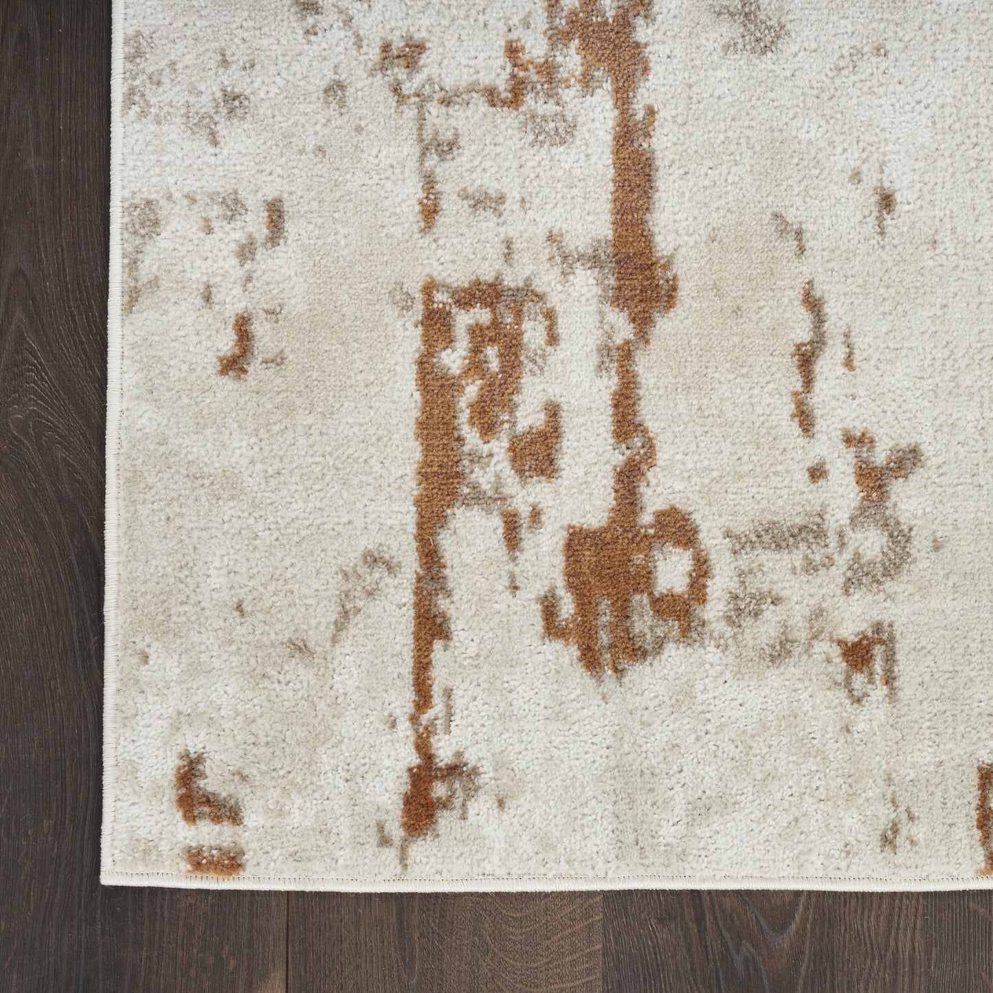 Nourison Quarry 2' x 3' Ivory Rust Modern Indoor Rug