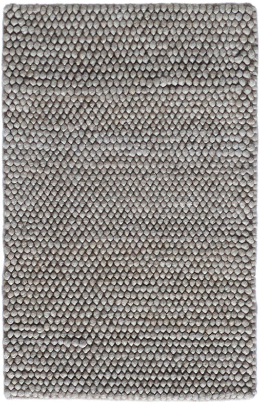 DKNY Pure Knots 2' x 3' Grey Modern Indoor Rug