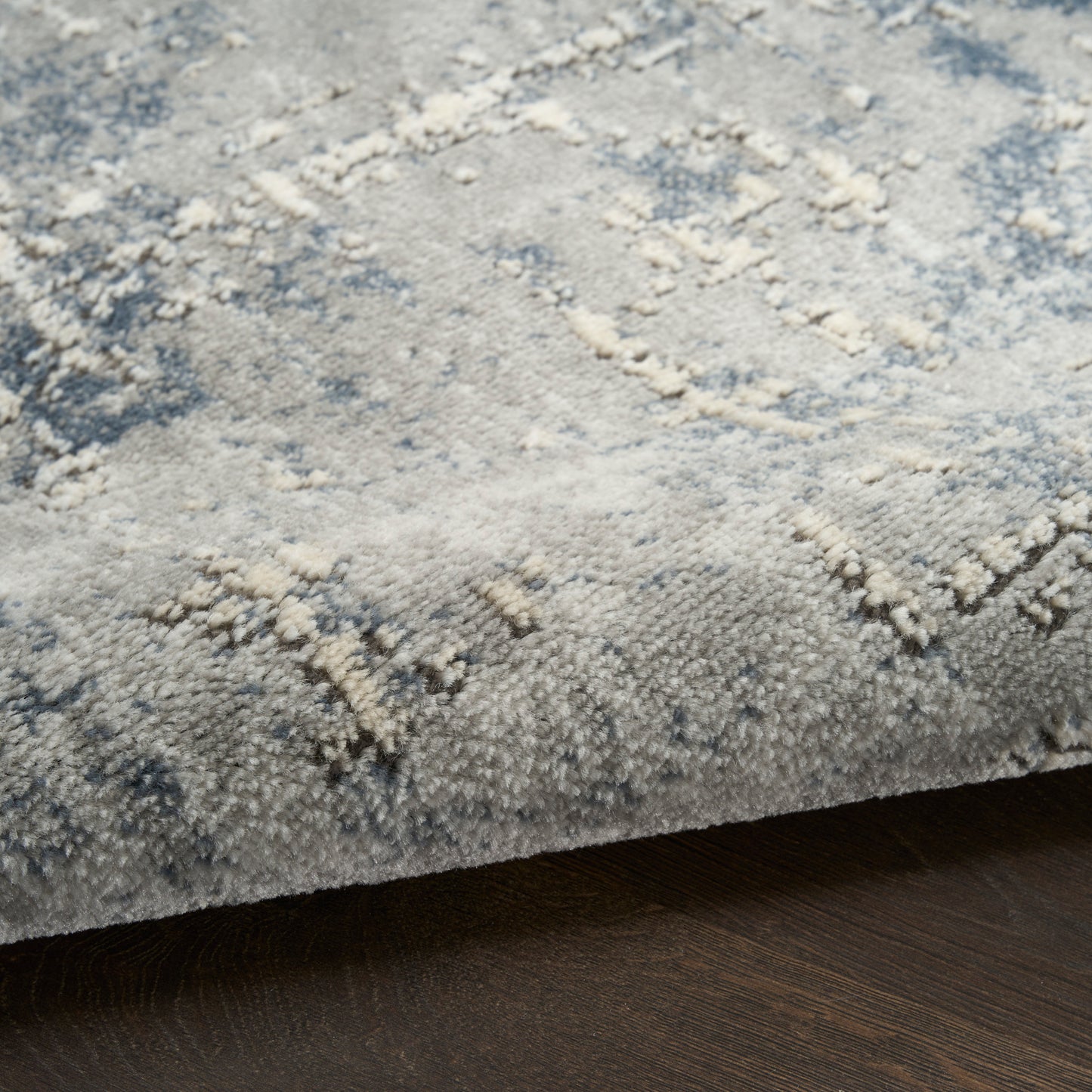 Nourison Quarry 3'9" x 5'9" Dark Grey Modern Indoor Rug