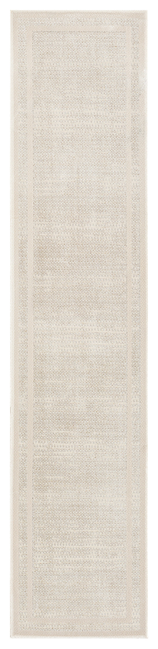 DKNY Grand Street 2'2" x 10' Ivory Taupe Modern Indoor Rug