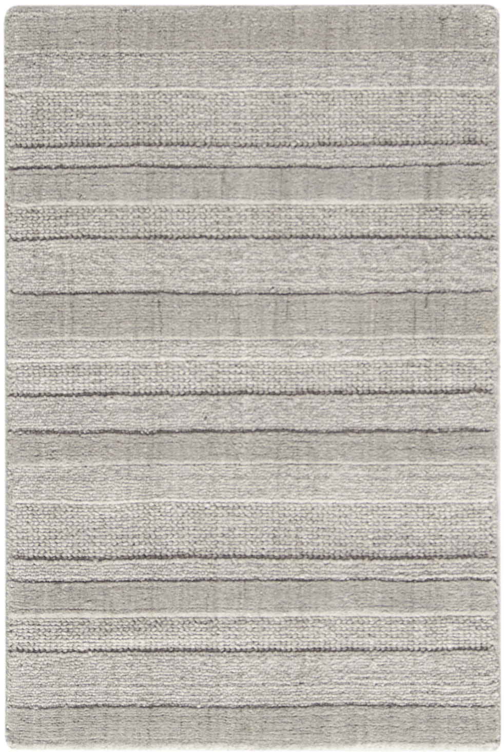 DKNY Pure Multi Weave 2' x 3' Grey Contemporary Indoor Rug