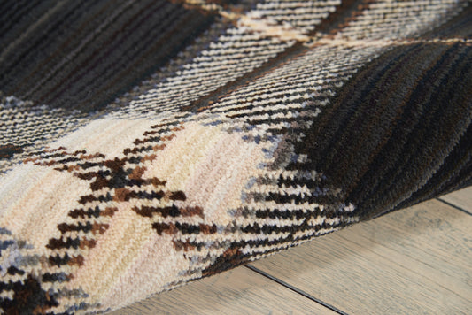 Portfolio Portfolio Scot Meacham Wood 8' x 10' Charcoal/Creme Indoor Rug