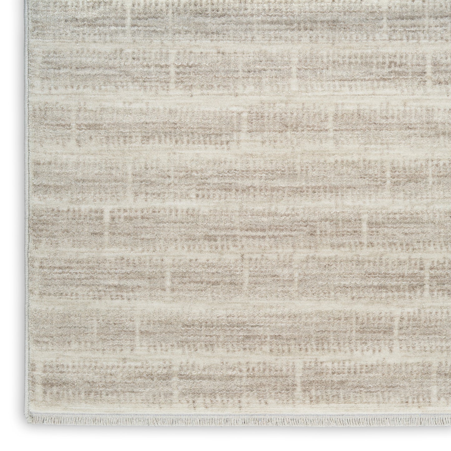 Calvin Klein CK079 Notes 3'11" x 5'11" Ivory Grey Modern Indoor Rug