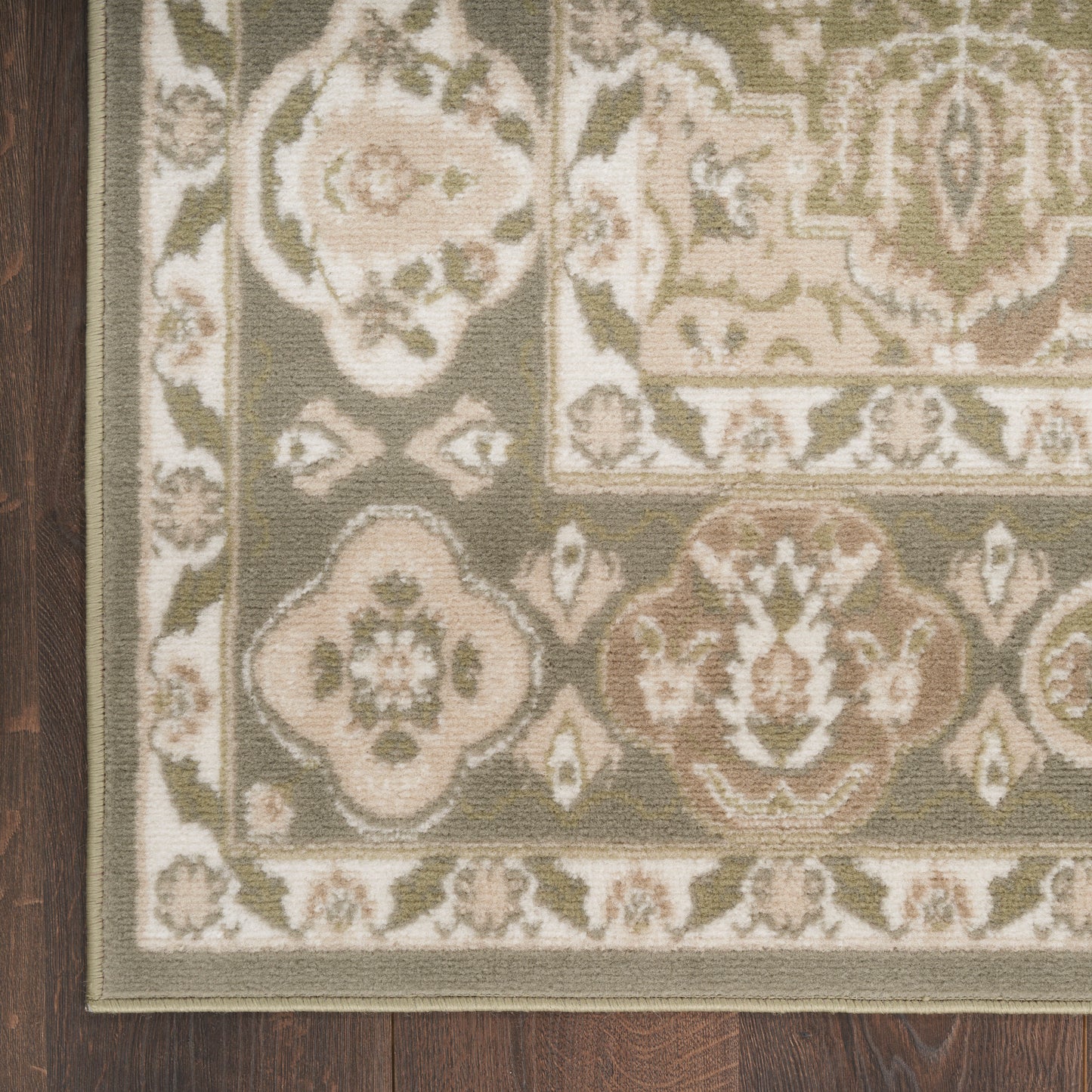 Nourison Grafix 9' x 12' Green Vintage Indoor Rug