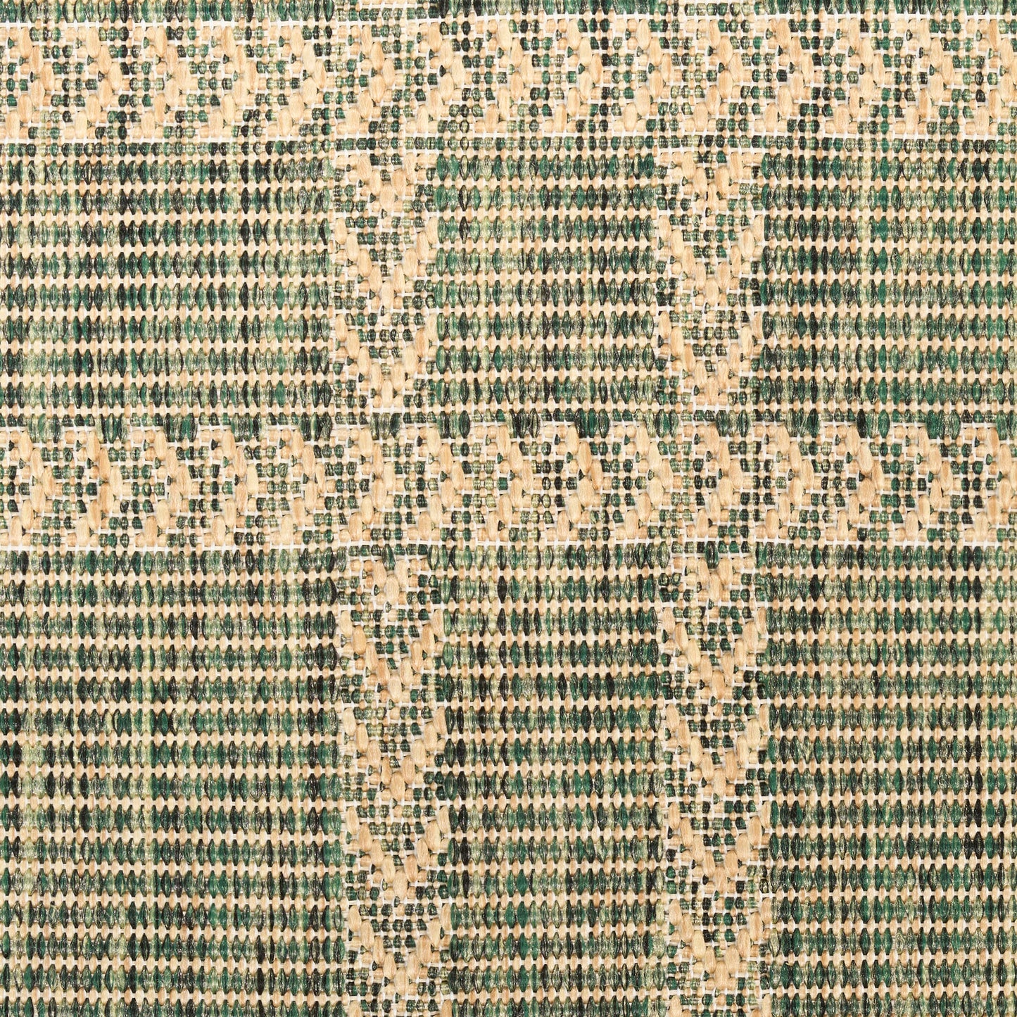 Nourison Horizon Indoor/Outdoor 4' x 6' Green Modern Rug
