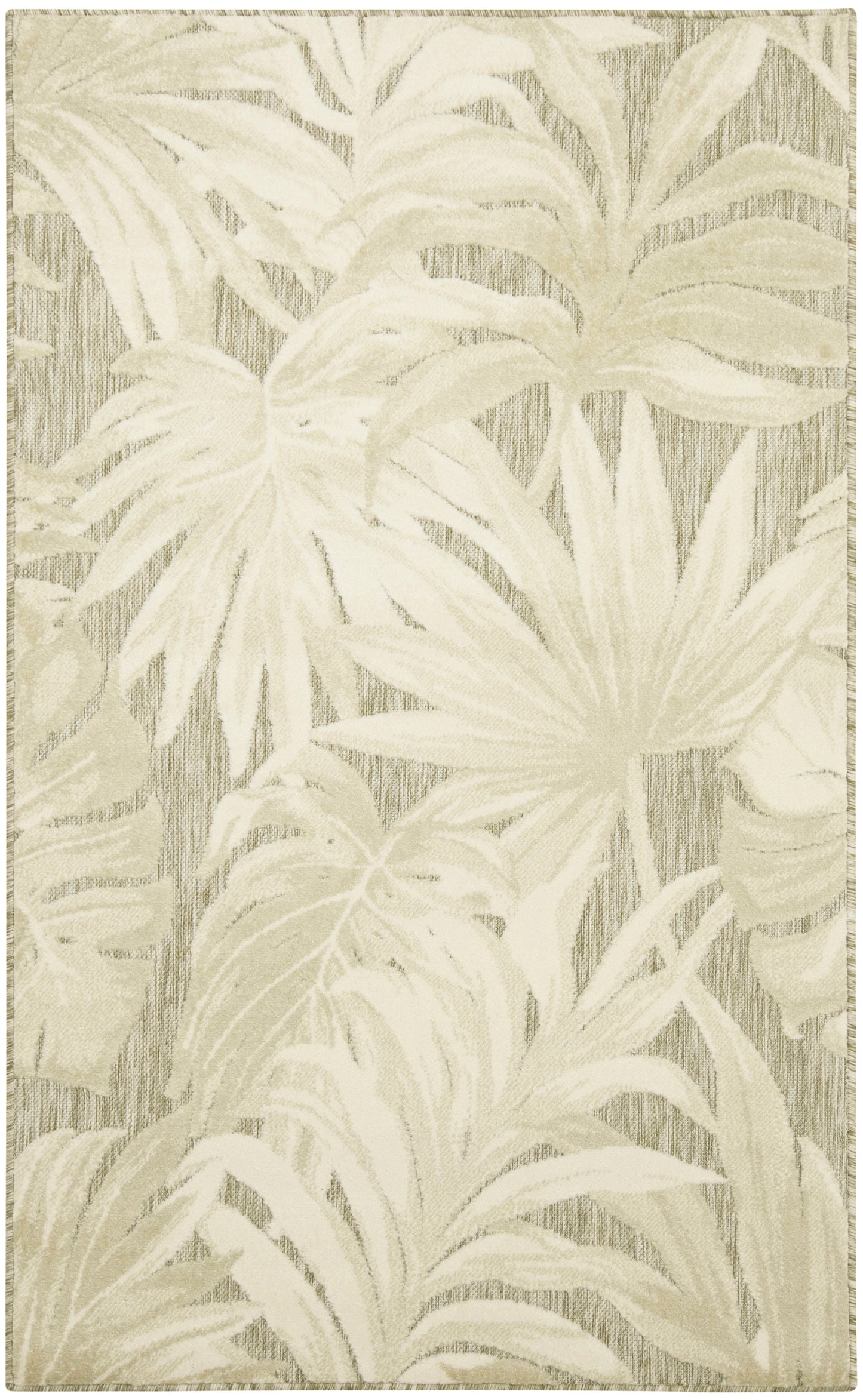 Nourison Aloha 2'8" x 4' Ivory Sage Modern Rug