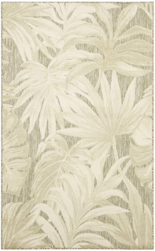 Nourison Aloha 2'8" x 4' Ivory Sage Modern Rug