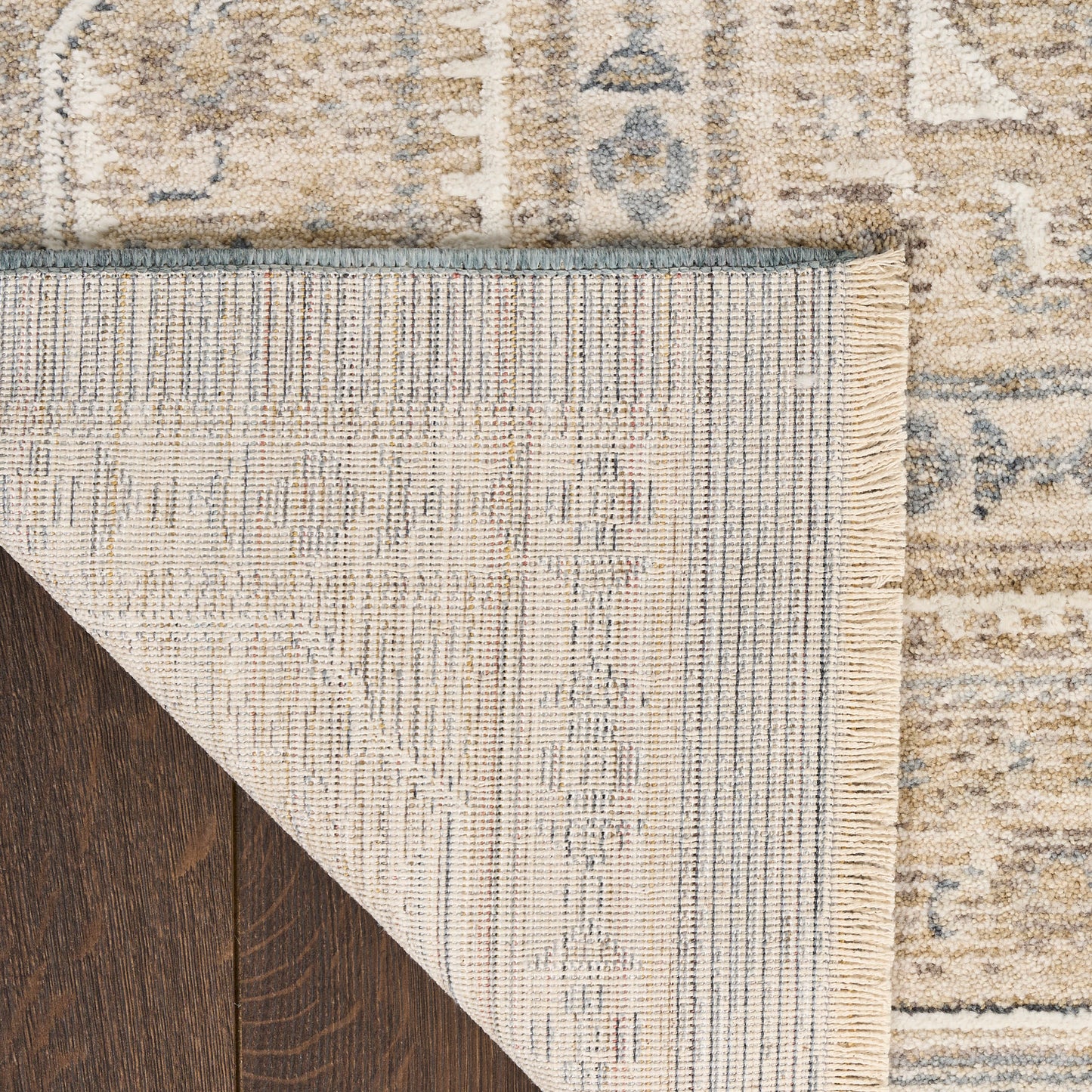 Nourison Retreat 7'10" x 10' Ivory Blue Vintage Indoor Rug