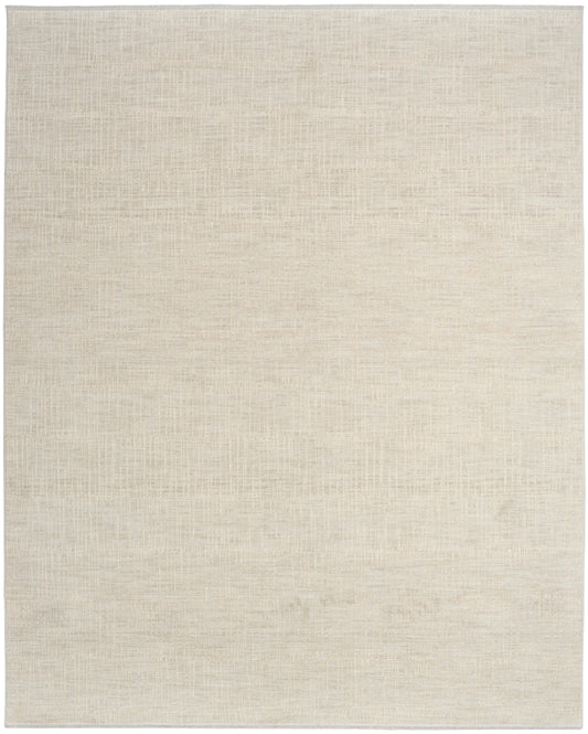 Calvin Klein CK079 Notes 7'10" x 9'10" Silver Ivory Modern Indoor Rug