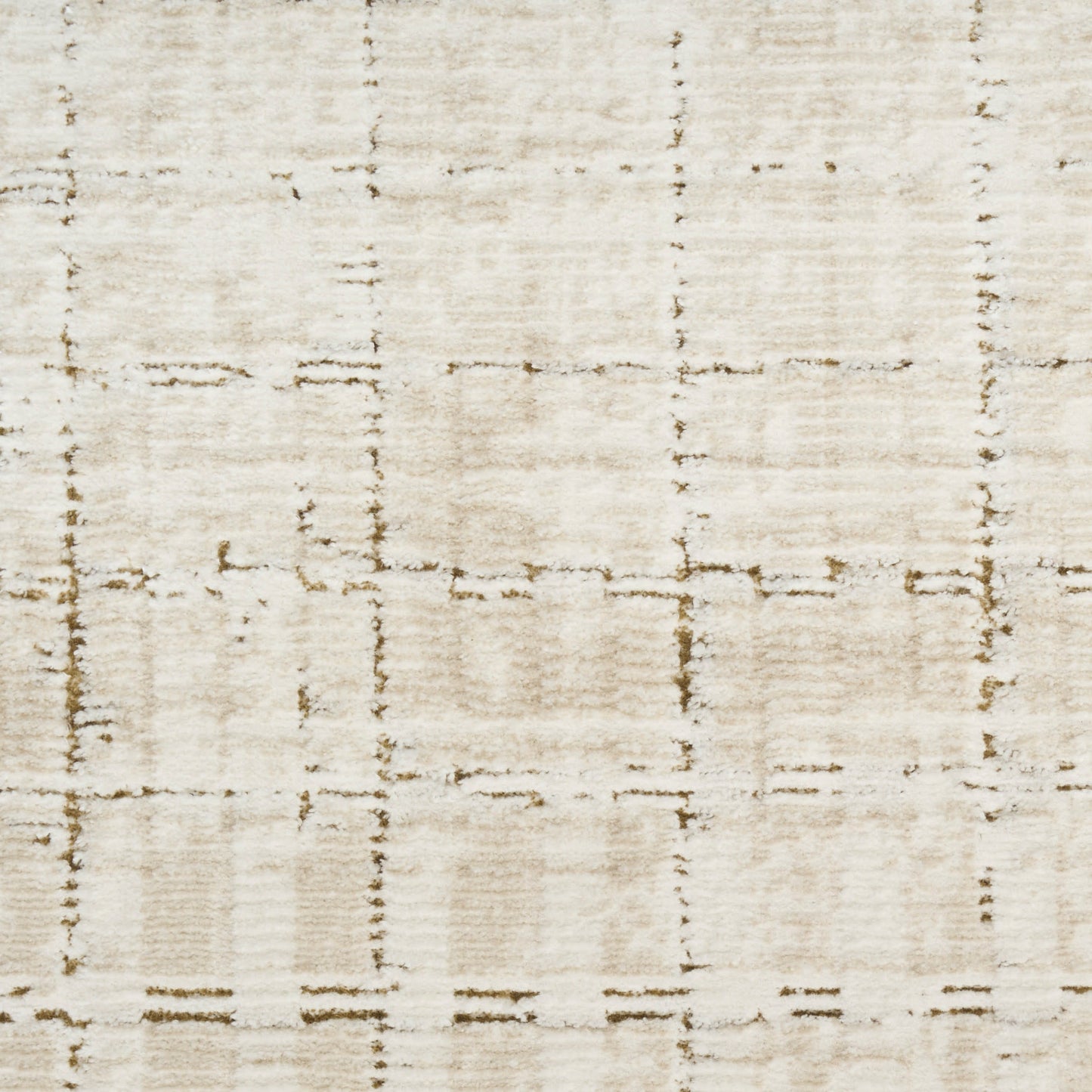 DKNY Grand Street 9' x 12' Ivory Beige Modern Indoor Rug