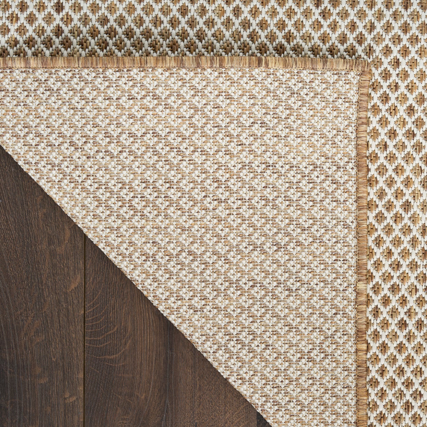 Nourison Courtyard 10' x 14' Jute Ivory Modern Rug