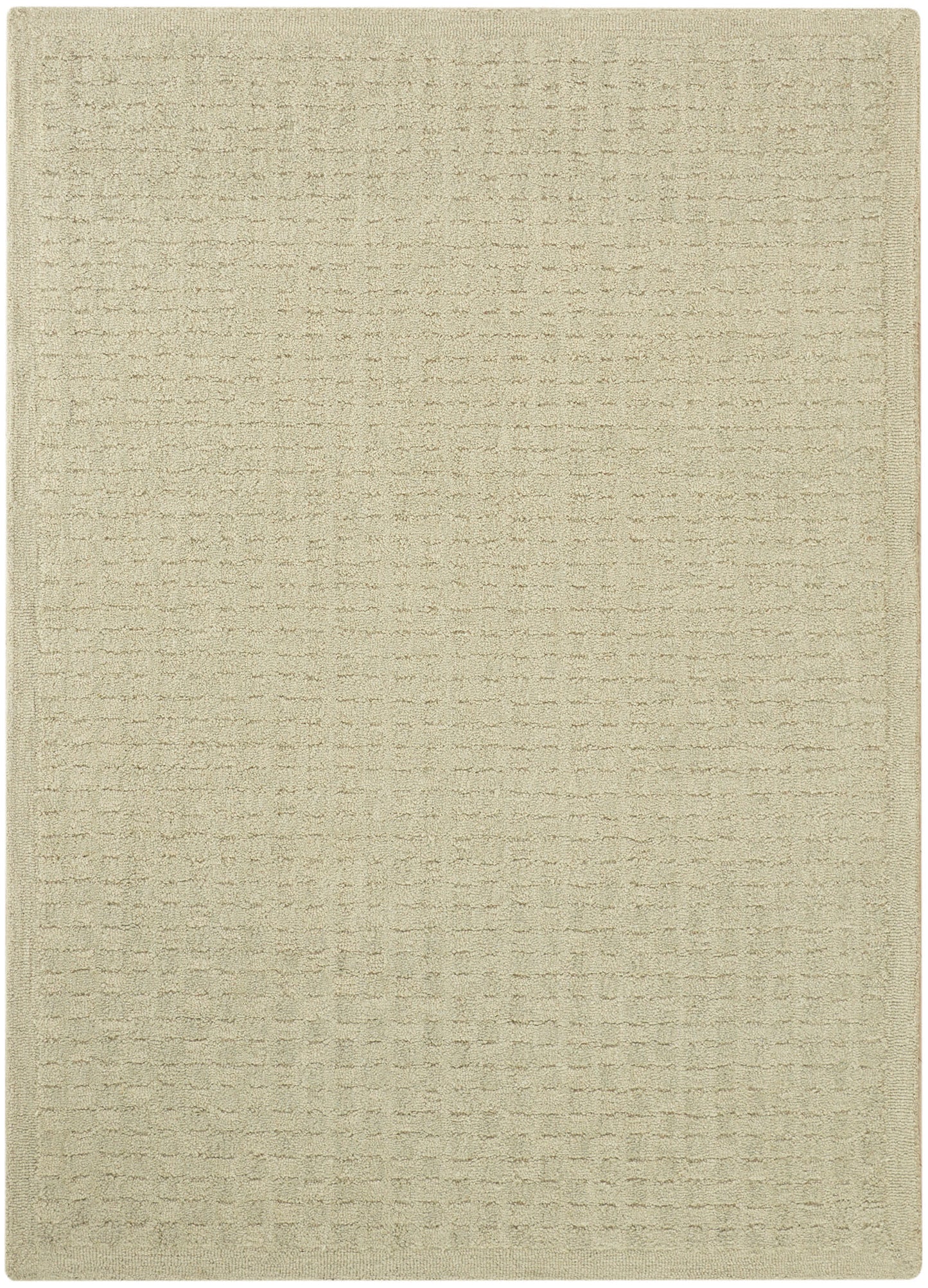 DKNY Pure Grids 3'9" x 5'9" Light Green Contemporary Indoor Rug