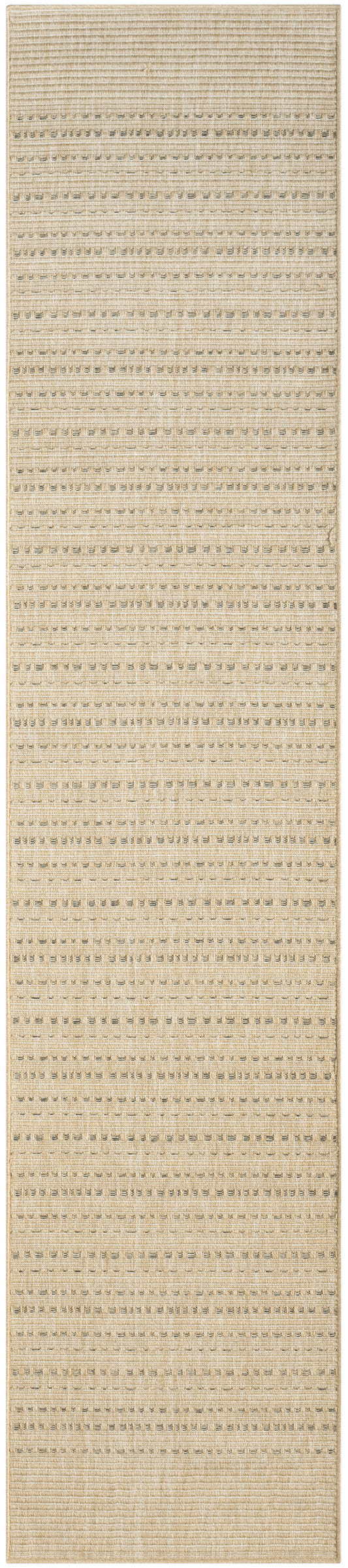 Nourison Tulum 2' x 6' Taupe Outdoor Rug