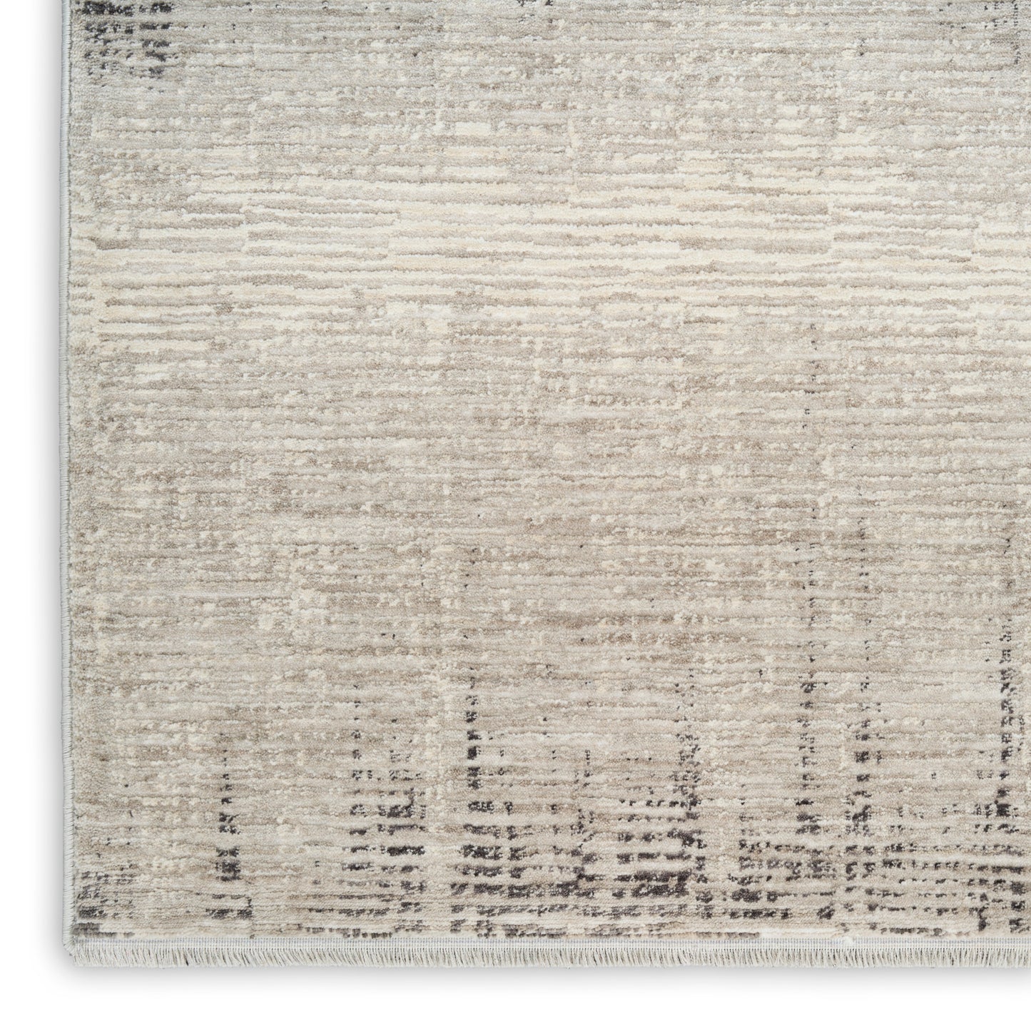 Calvin Klein CK079 Notes 5'3" x 7'3" Ivory Charcoal Modern Indoor Rug