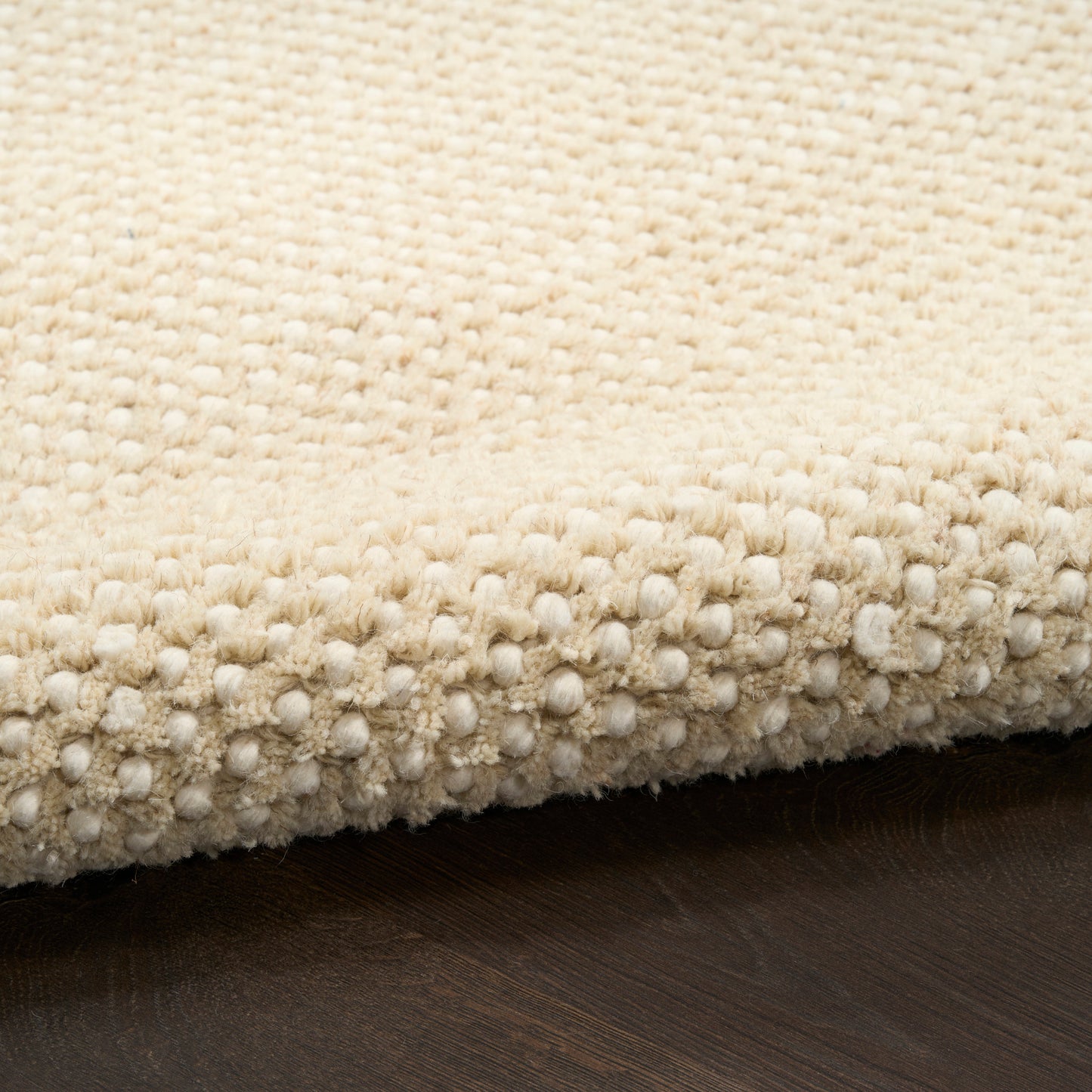 DKNY Pure Rows 8'6" x 11'6" Ivory Beige Farmhouse Indoor Rug