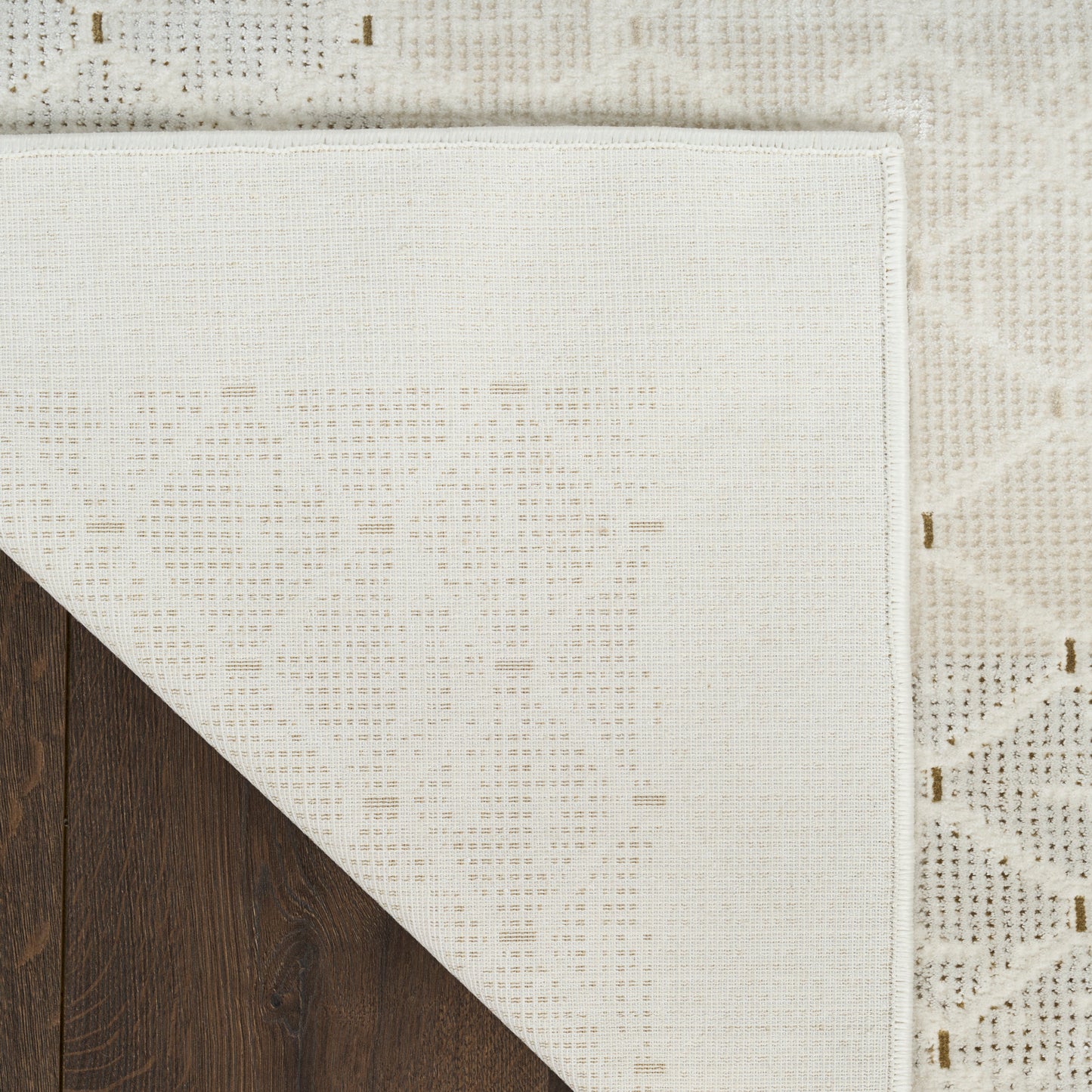 DKNY Grand Street 6' x 9' Ivory Modern Indoor Rug