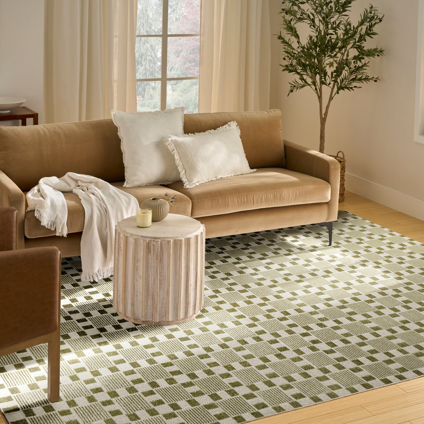 Nourison Nordic 8' x 10' Green Modern Indoor Rug