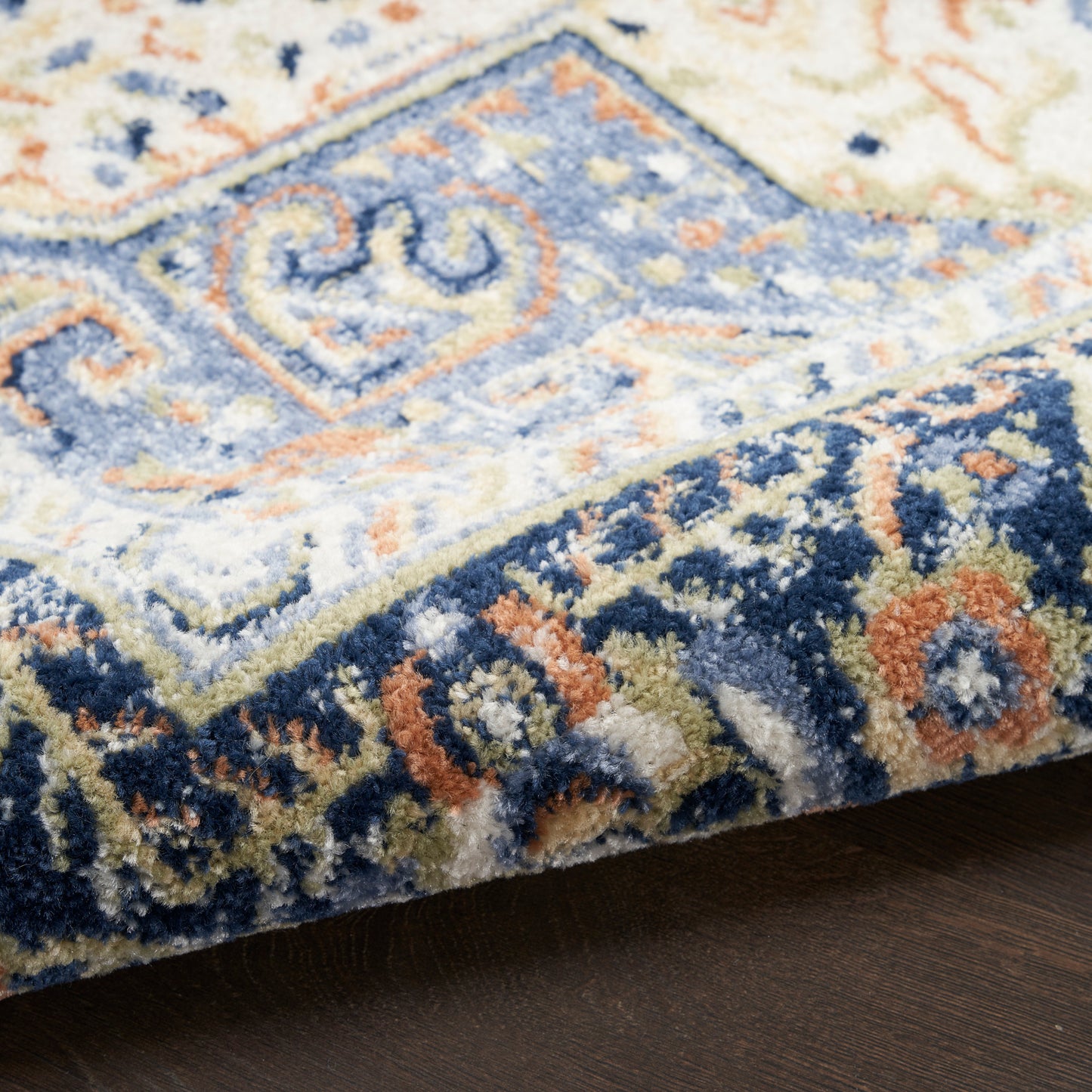 Nourison Nourison Essentials Persian 2'2" x 14 Navy Vintage Rug