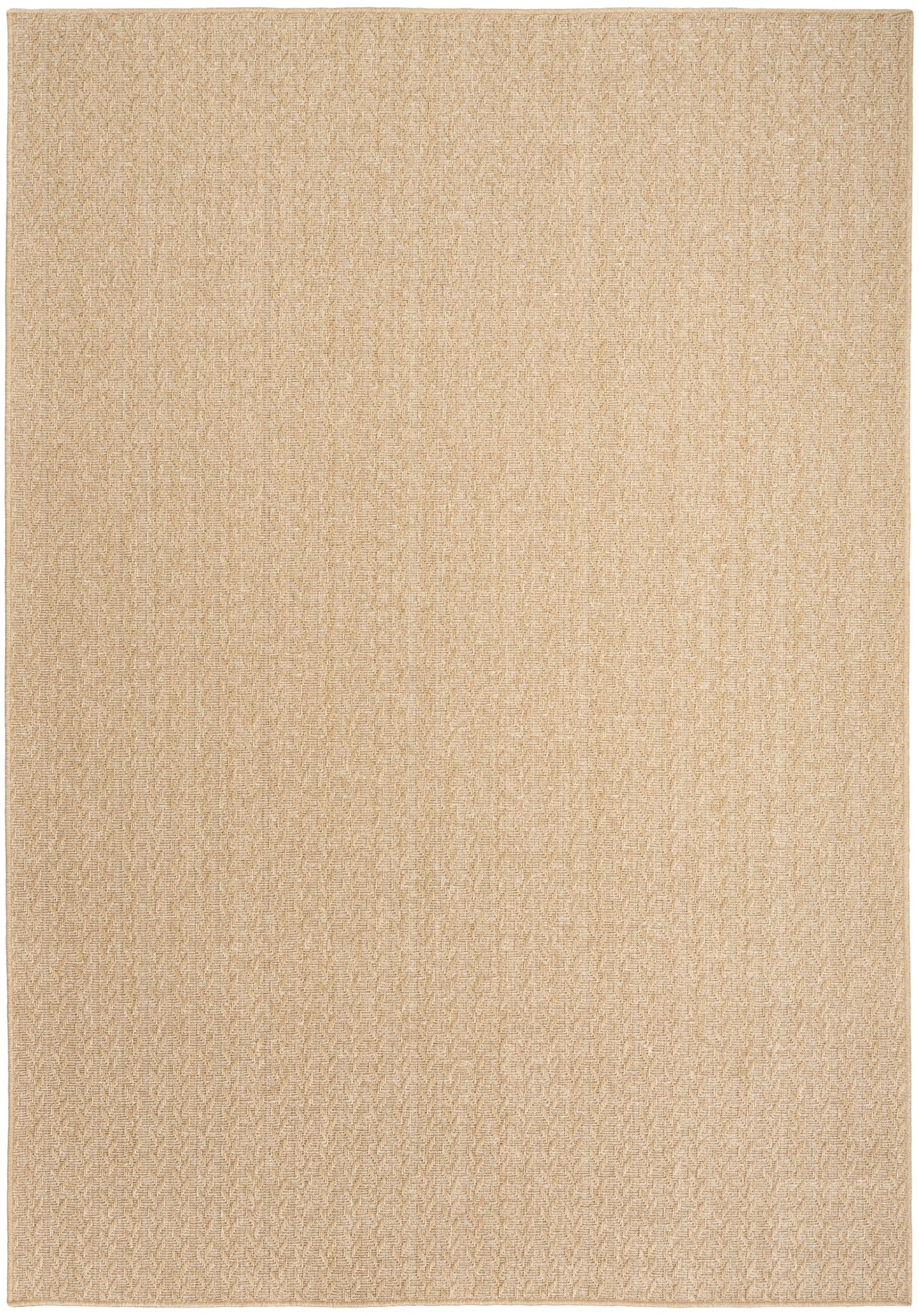 Nourison Tulum 5'3" x 7' Taupe Outdoor Rug