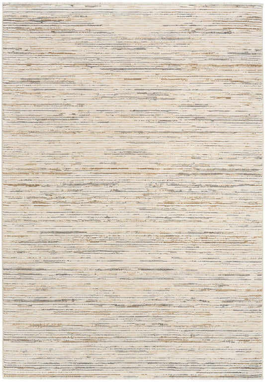 Calvin Klein CK078 Summit 5'3" x 7'9" Ivory Multicolor Modern Indoor Rug