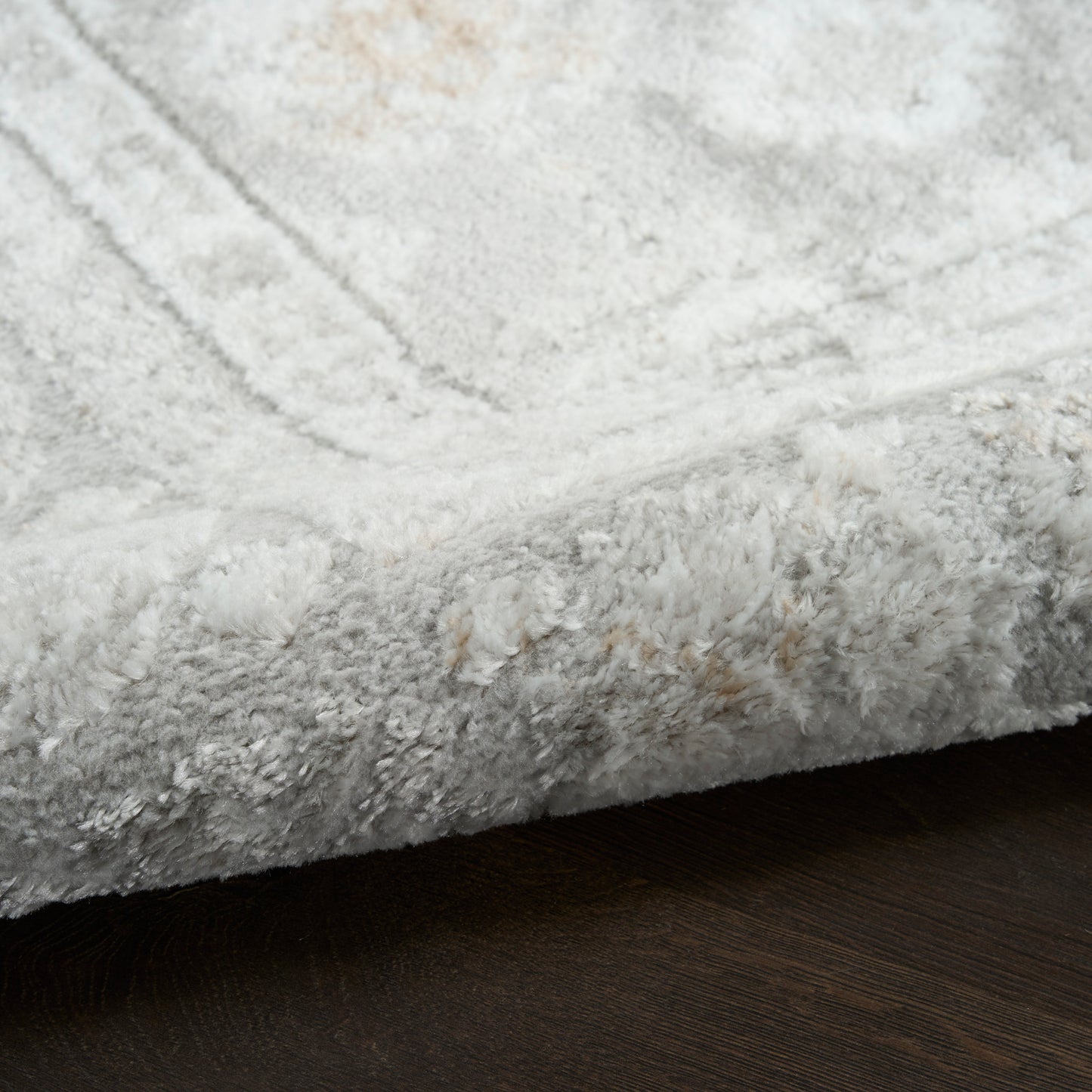 Nourison Dekor 4' x 6' Grey Vintage Indoor Rug