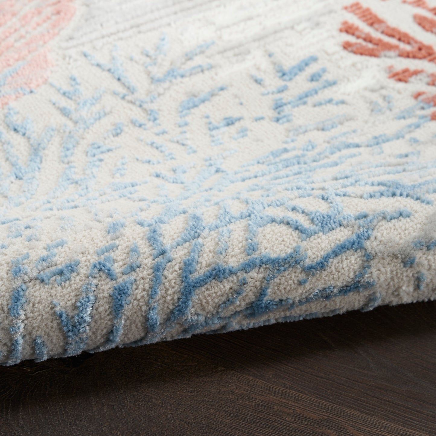 Nourison Seaside 9' x 12' Multicolor Coastal, Nautical & Beach Indoor Rug