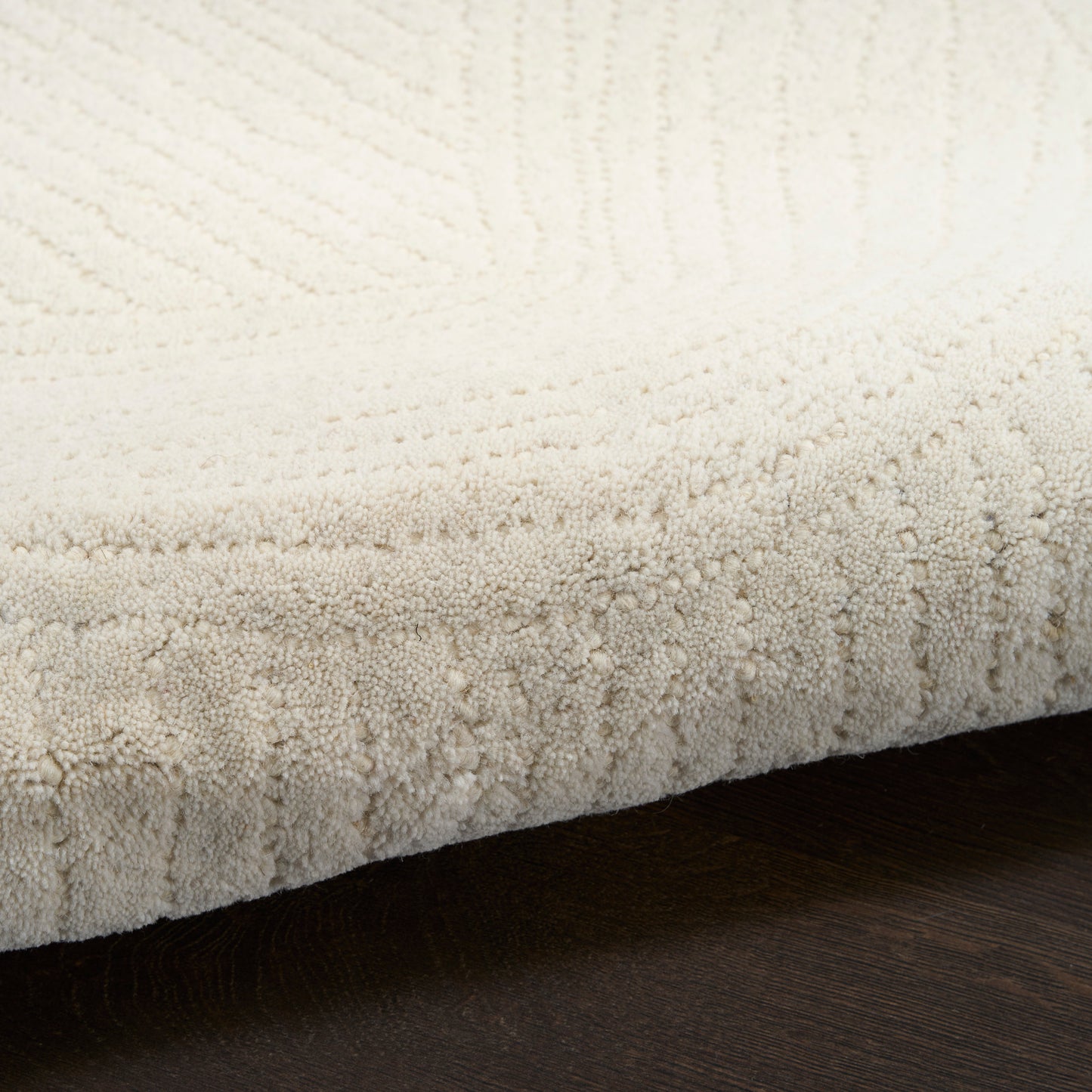 DKNY Pure Patterns 3'9" x 5'9" Ivory Modern Indoor Rug
