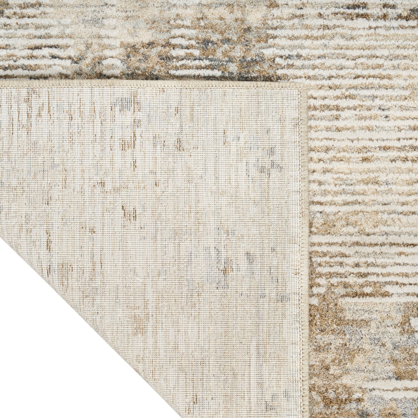 Calvin Klein CK078 Summit 2'2" x 12' Natural Grey Modern Indoor Rug