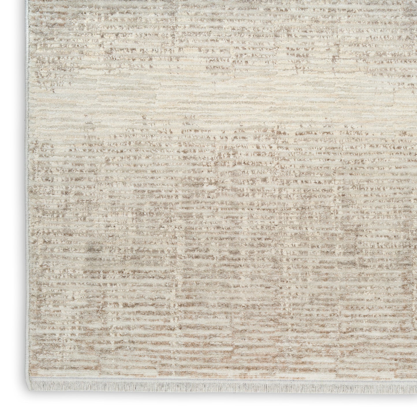 Calvin Klein CK079 Notes 3'11" x 5'11" Ivory Grey Modern Indoor Rug