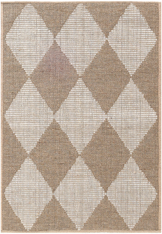 Nourison Washable Modern Jute 2' x 3' Natural Ivory Modern Indoor Rug