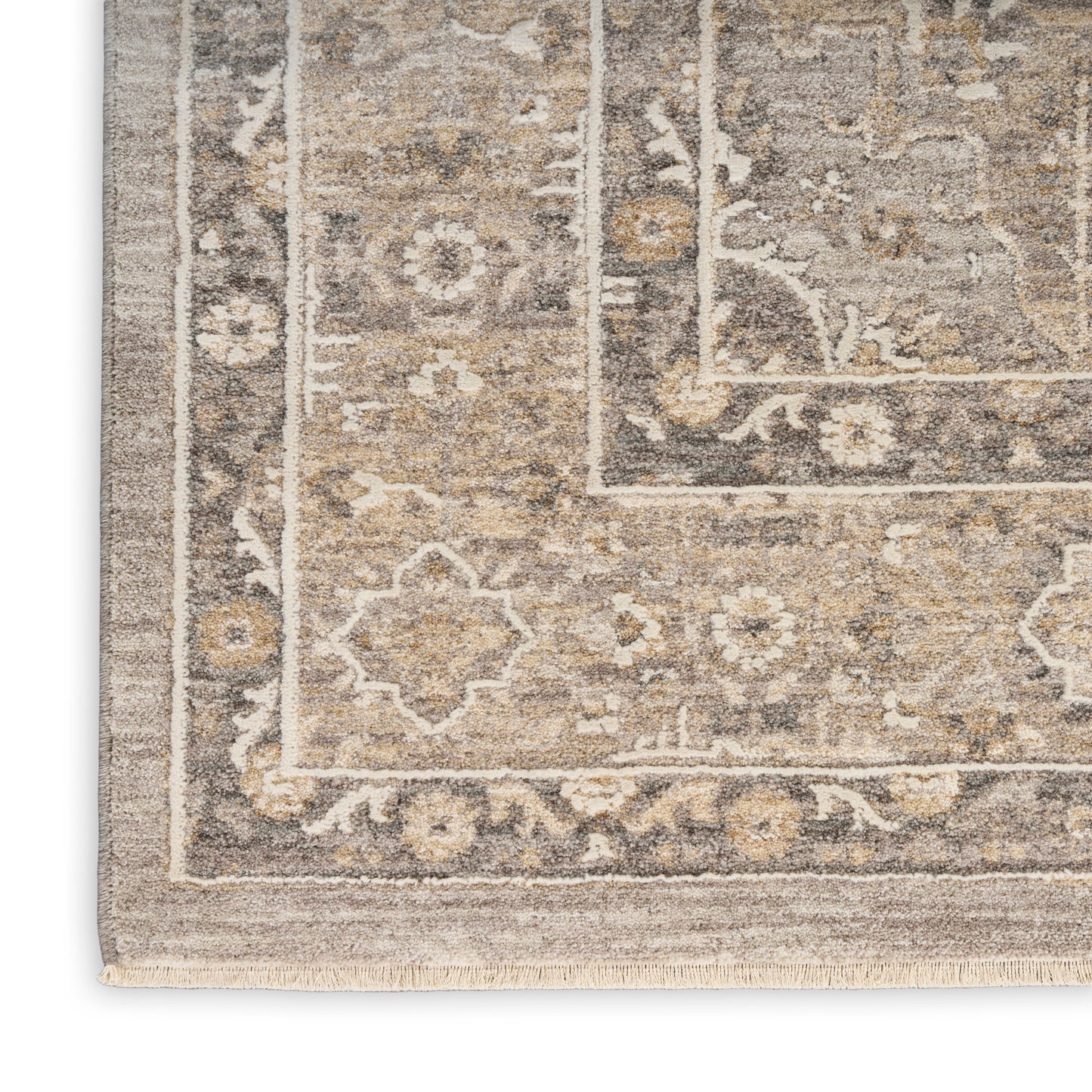 Nourison Retreat 5'3" x 7'6" Grey Vintage Indoor Rug